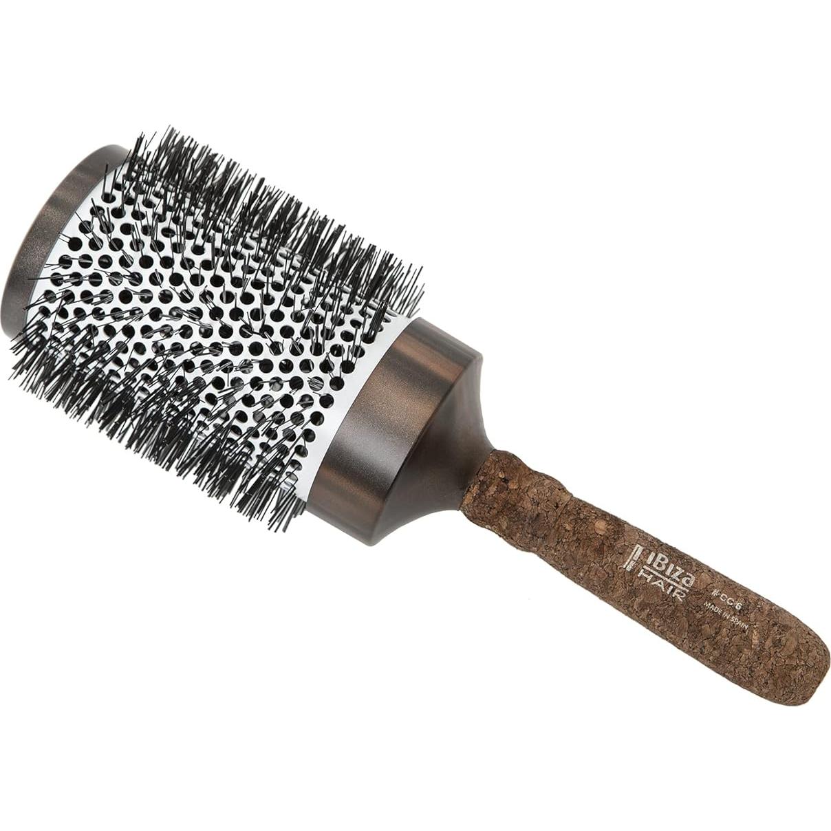 Cepillo Redondo Cerámico Ibiza Hair CC6 93mm con Cerdas de Carbono