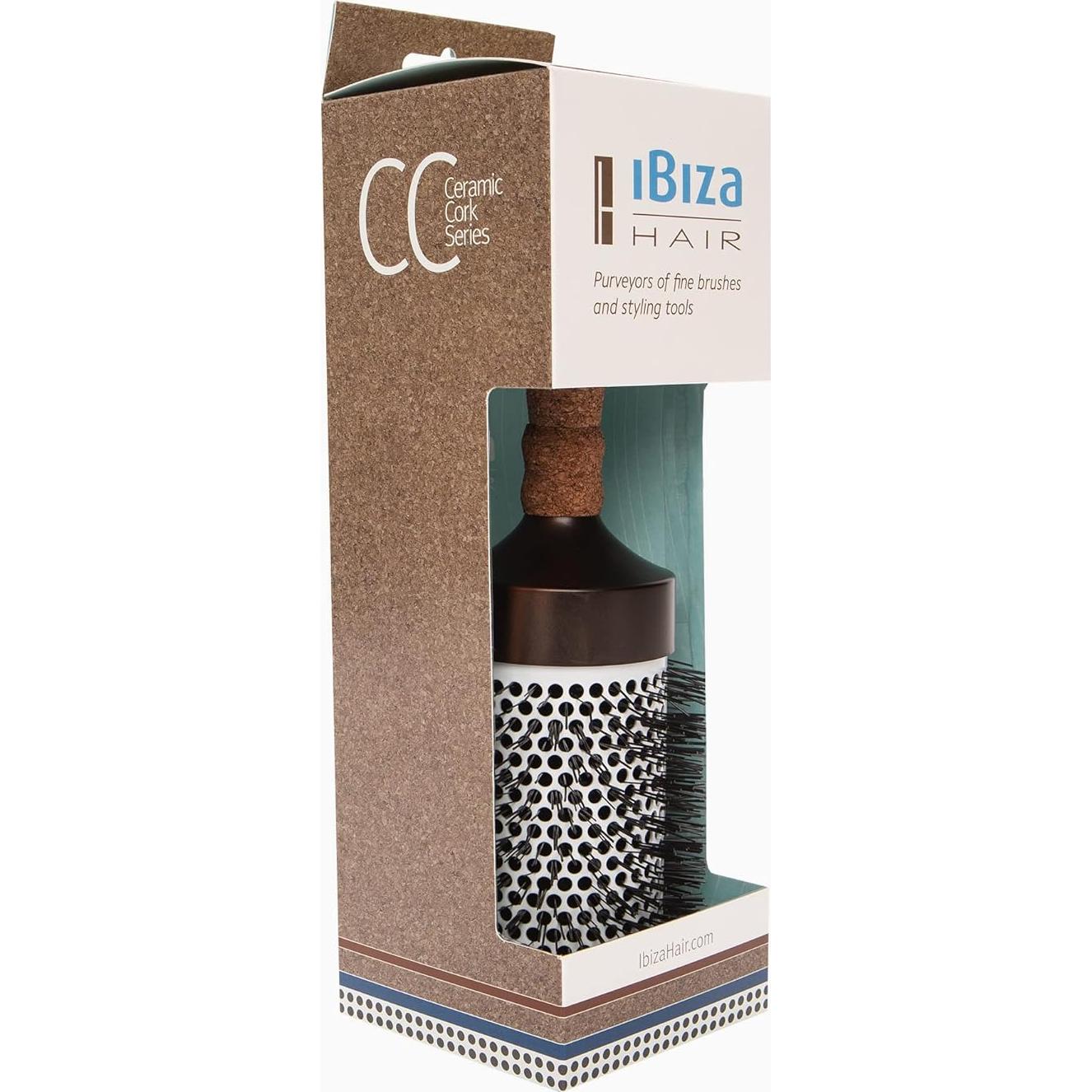 Cepillo Redondo Cerámico Ibiza Hair CC6 93mm con Cerdas de Carbono