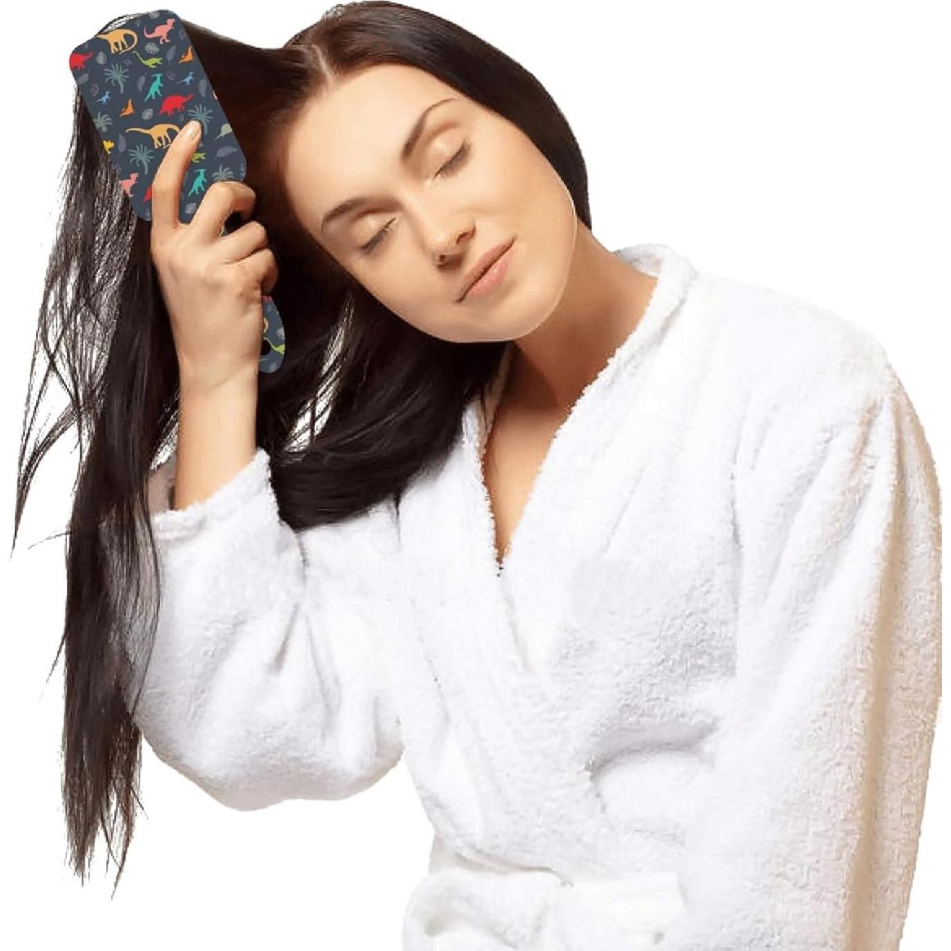 Peine Antiestático para Niños Cqinnifu - Diseño Dinosaurio