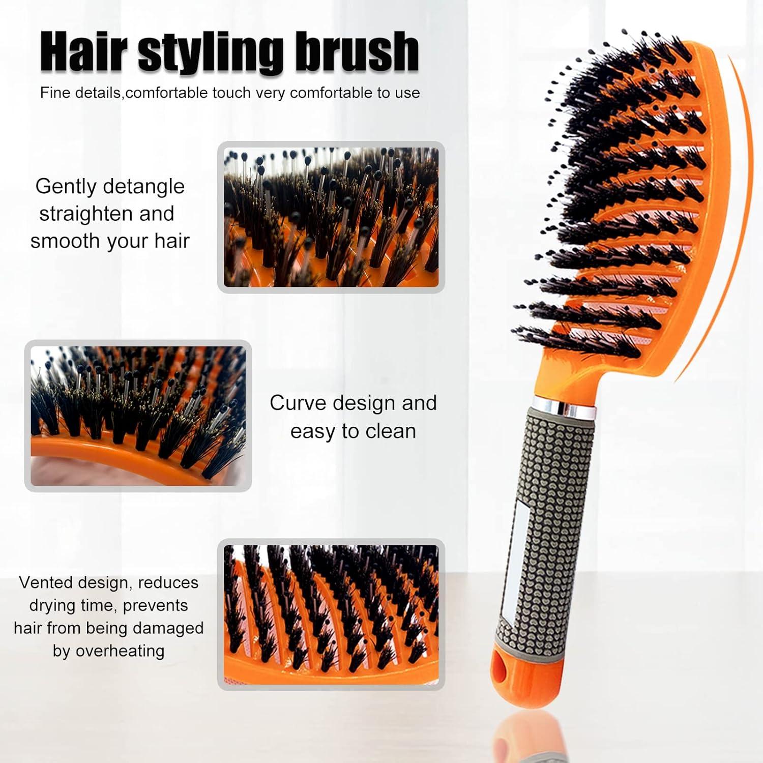 Juego de Cepillos Redondos MAXLINK con Iones Cerámicos - 5 Piezas