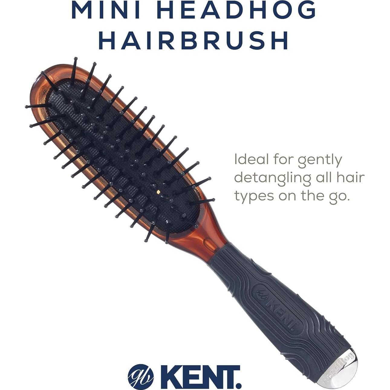 Cepillo Desenredante Kent MiniHog 17.78 cm para Viaje