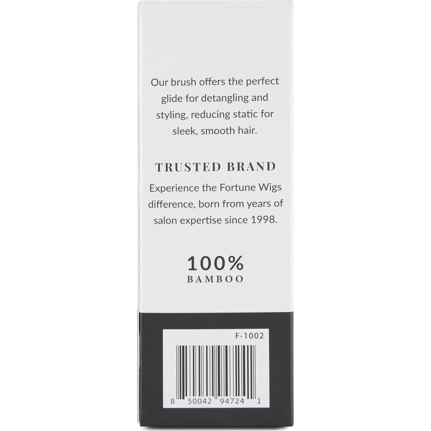 Cepillo Profesional para Pelucas Fortune Wigs - Ecológico, Antiestático, Tamaño Mini