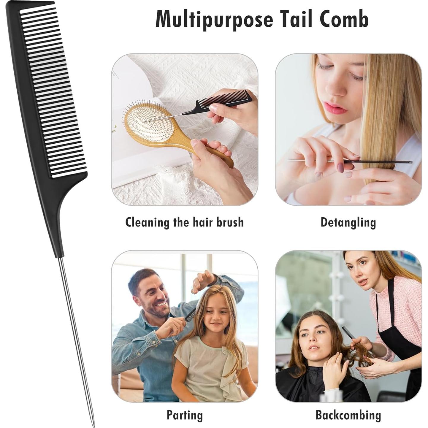 Cepillo de Pelo Paddle Aznrszy Ovalado de Bambú y Acero