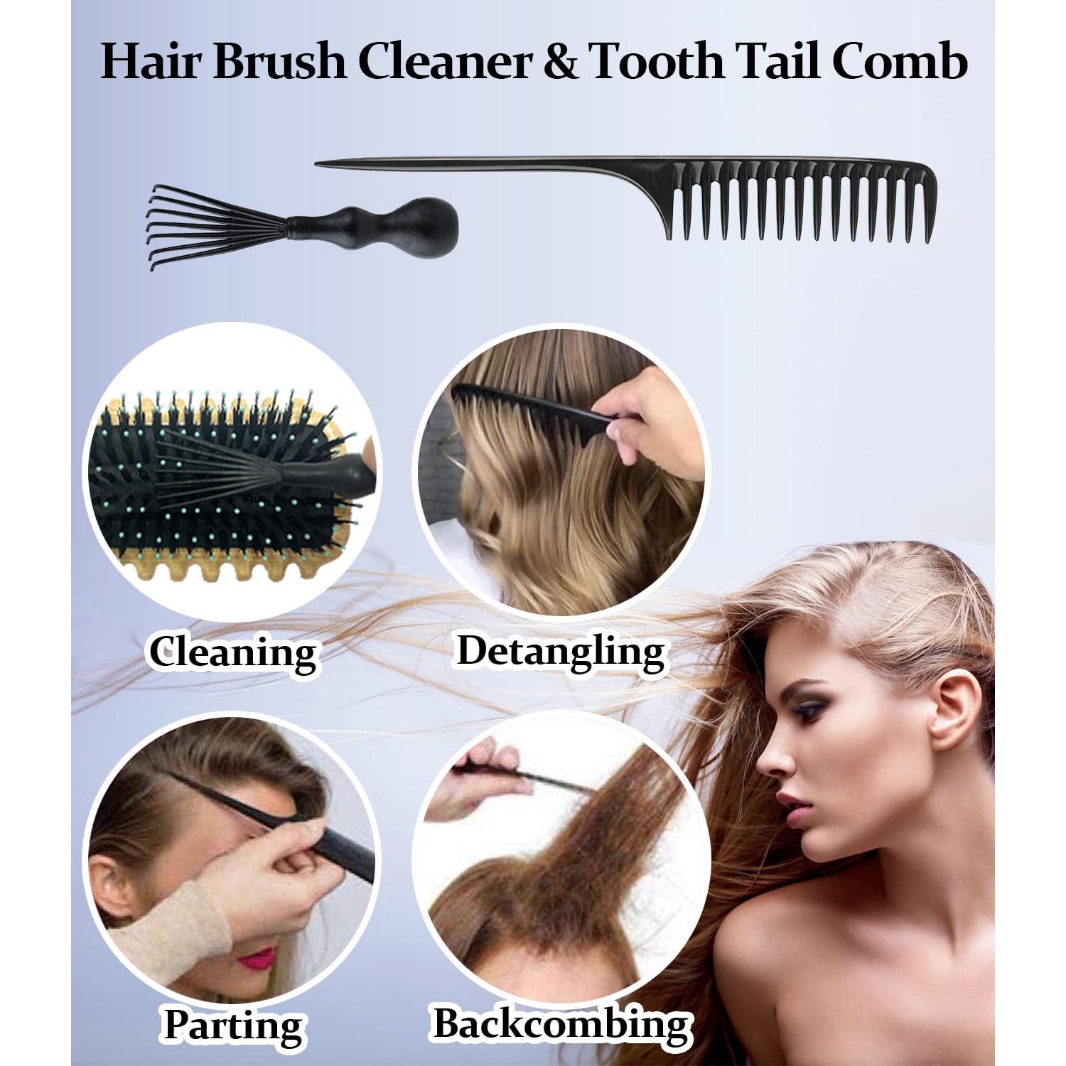 Cepillo Definidor de Rizos Bambú Natural 2025 - Ergonomía y Suavidad