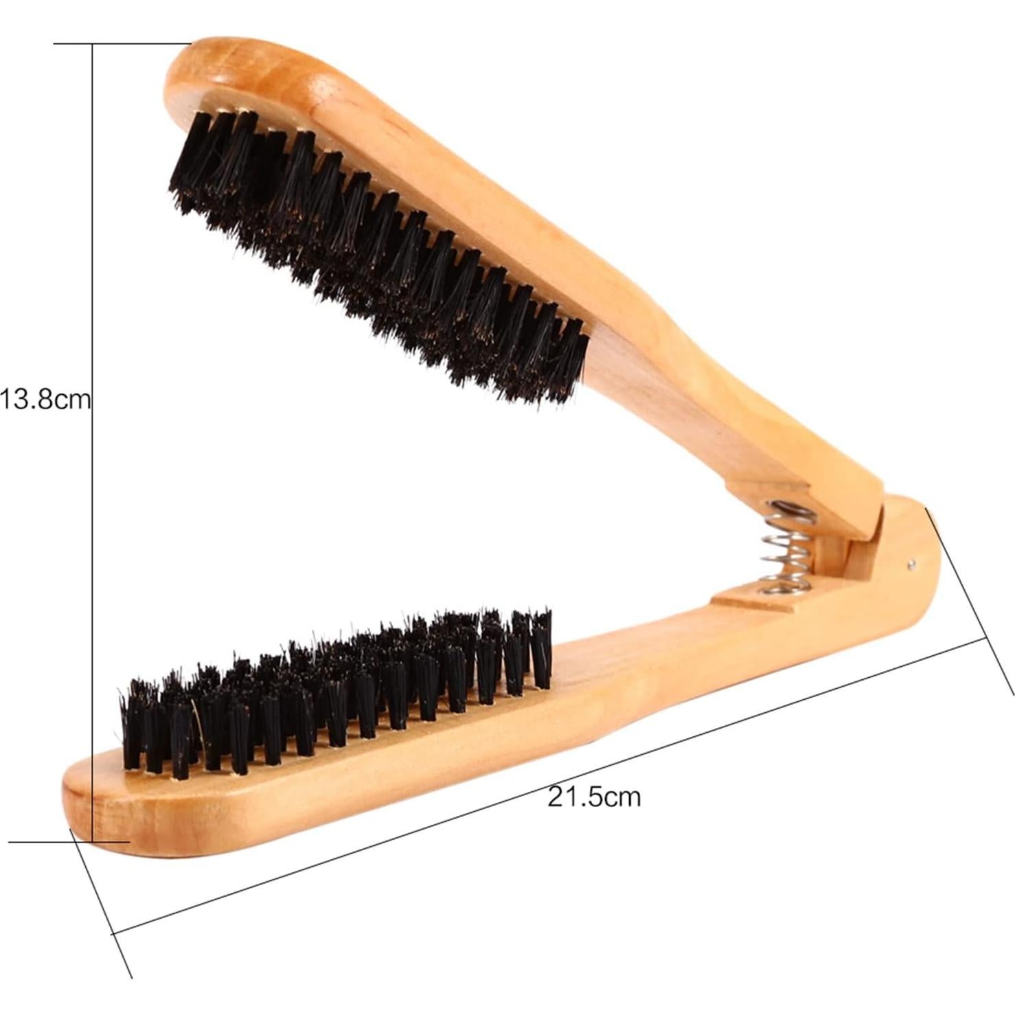 Cepillo Plancha de Cabello Profesional Miskall Doble Cara