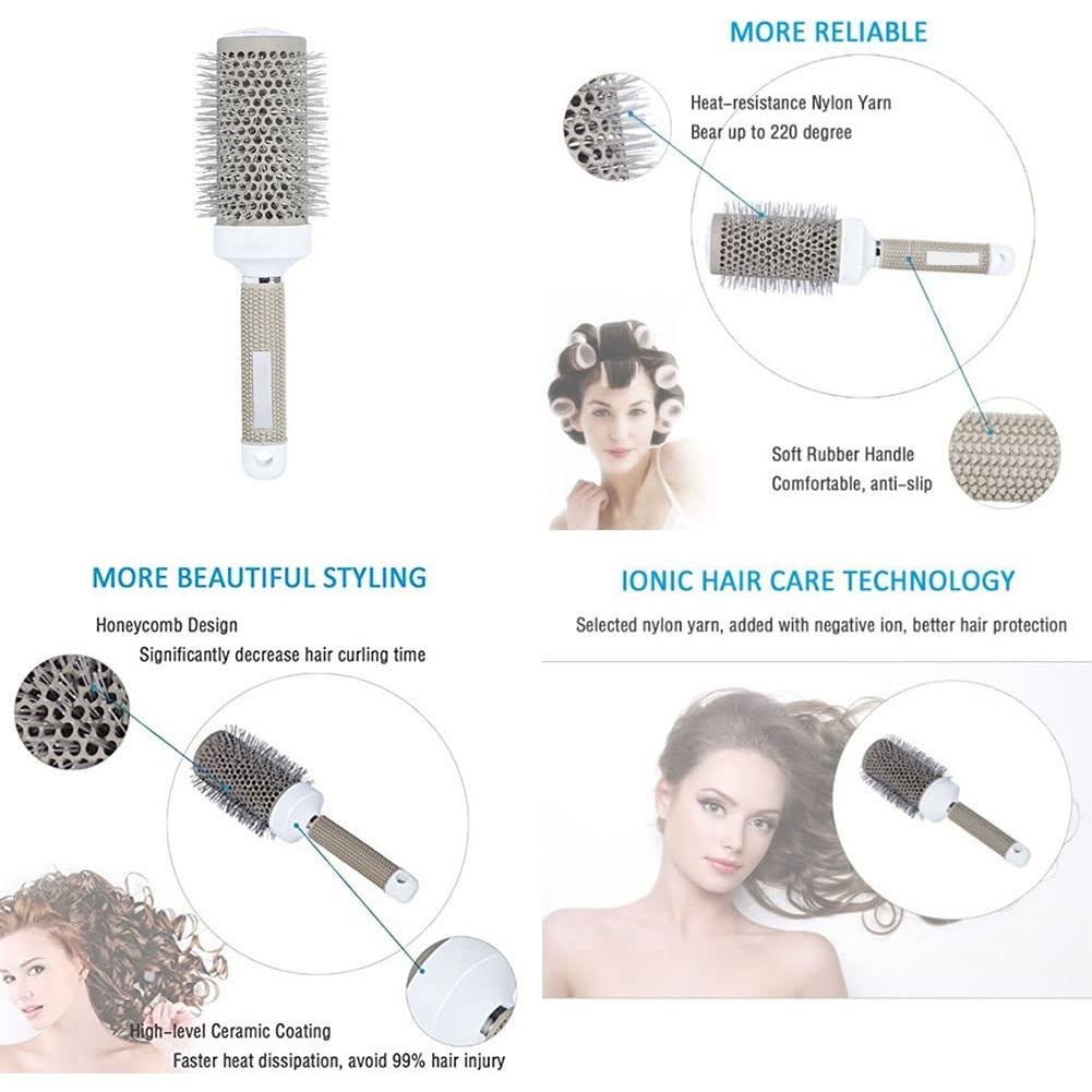 Cepillo de Pelo Cerámico Térmico Magik 5 cm - 1 Paquete