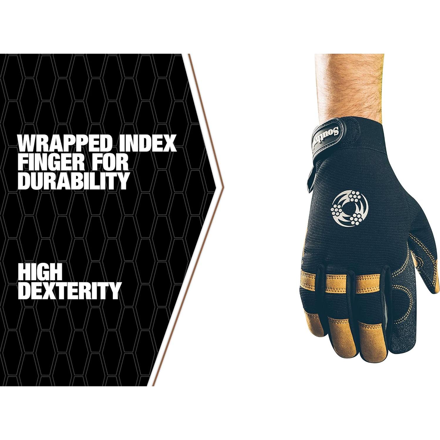 Guantes de Trabajo para Electricistas Southwire GLOVE1L - Paquete de 2