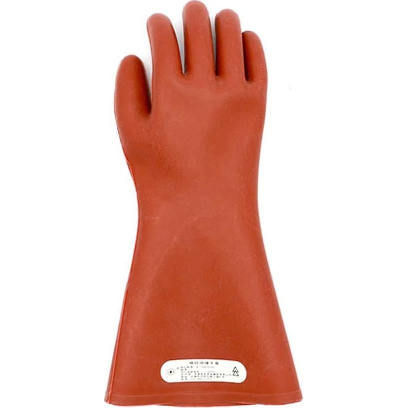 Guantes de goma aislantes eléctricos ShuangAn 12KV 36.8cm