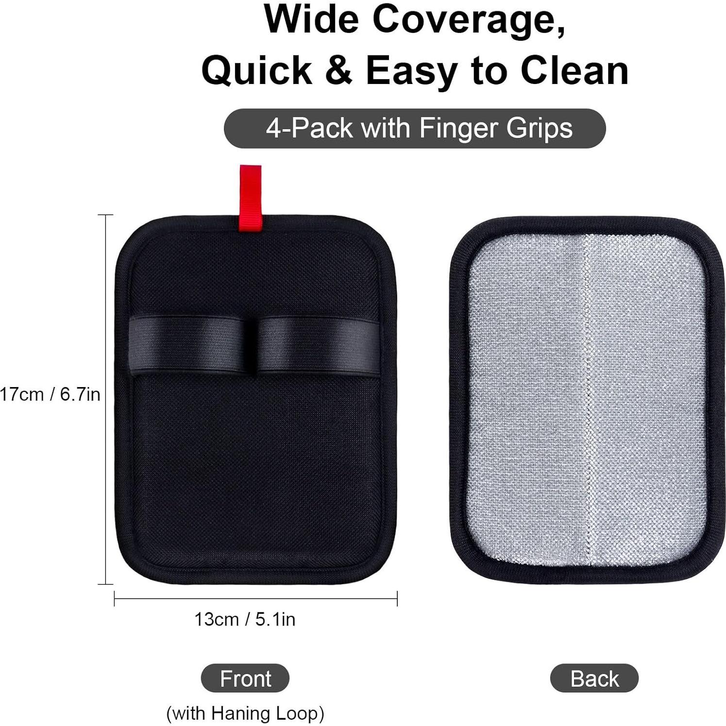 Guantes Electrostáticos AOJEE para Eliminación de Pelo de Mascota 17x13cm