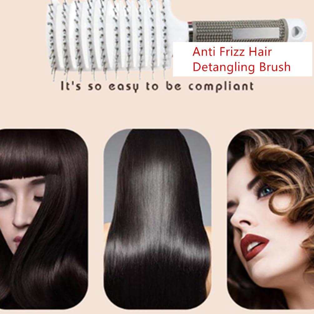 Cepillo de Pelo Curvado AISIBO 26cm Anti Frizz 2PCS