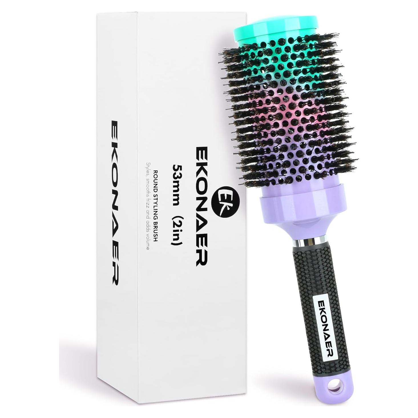 Cepillo Redondo Térmico Ekonaer 5.3 cm Cerámica Antiestática