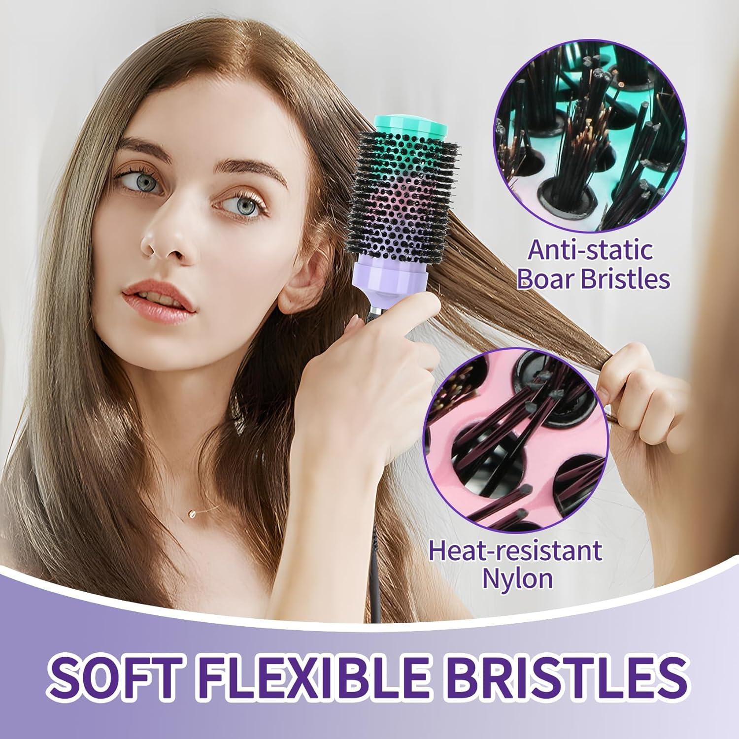 Cepillo Redondo Térmico Ekonaer 5.3 cm Cerámica Antiestática