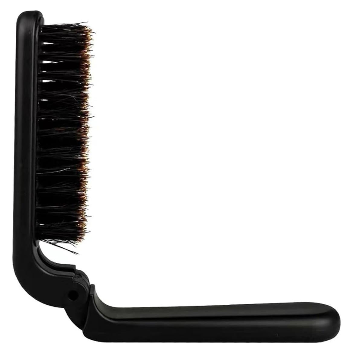 Cepillo de Pelo Plegable Labriciyon Negro con Cerdas de Jabalí