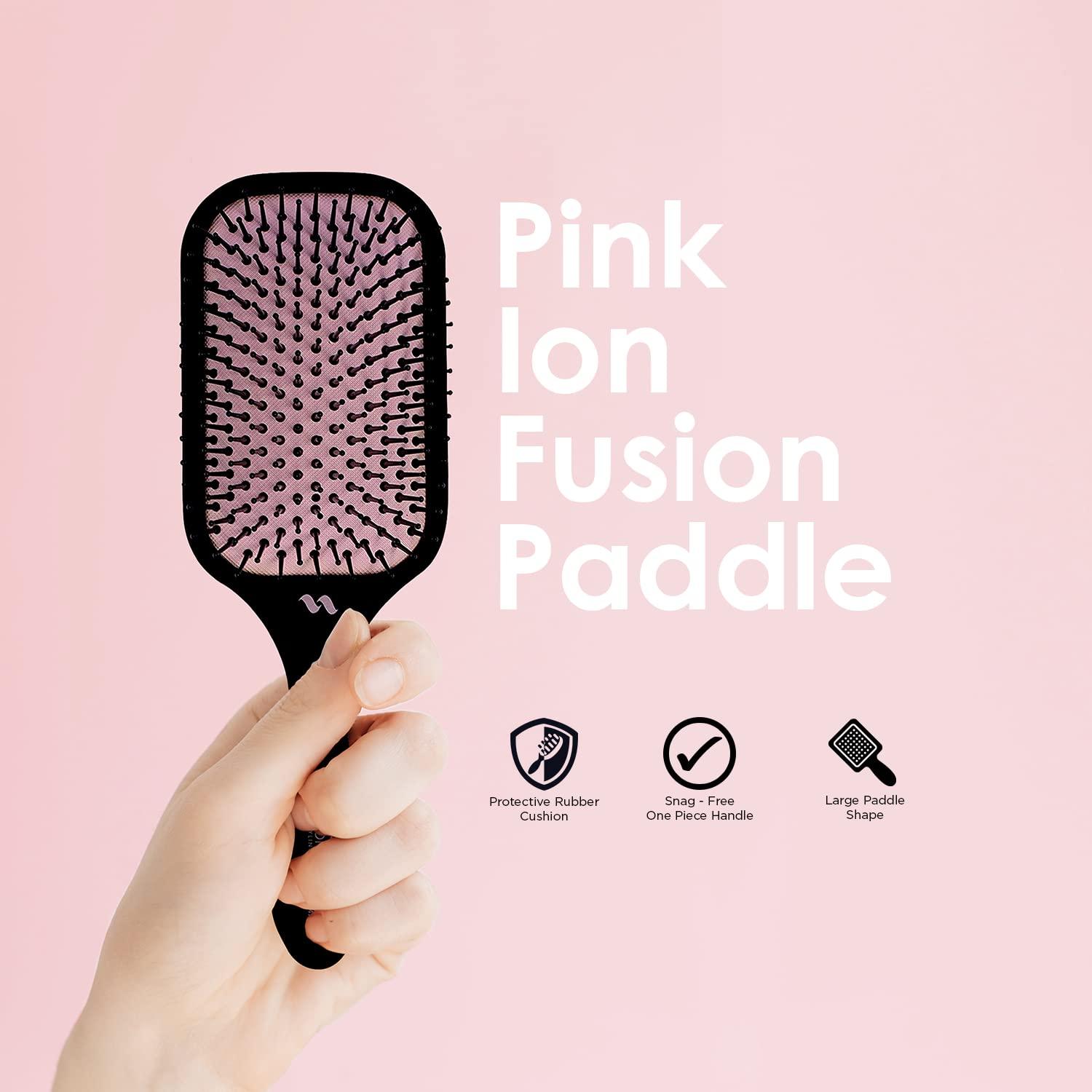 Cepillo de Paleta Spornette 472 Rosa Iónico para Desenredar