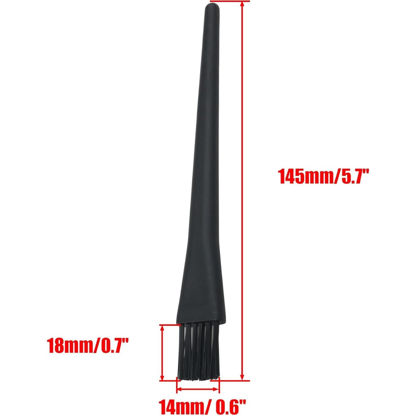 Cepillos de Limpieza Antiestáticos MEETOOT 5 Piezas Nylon 18x14mm