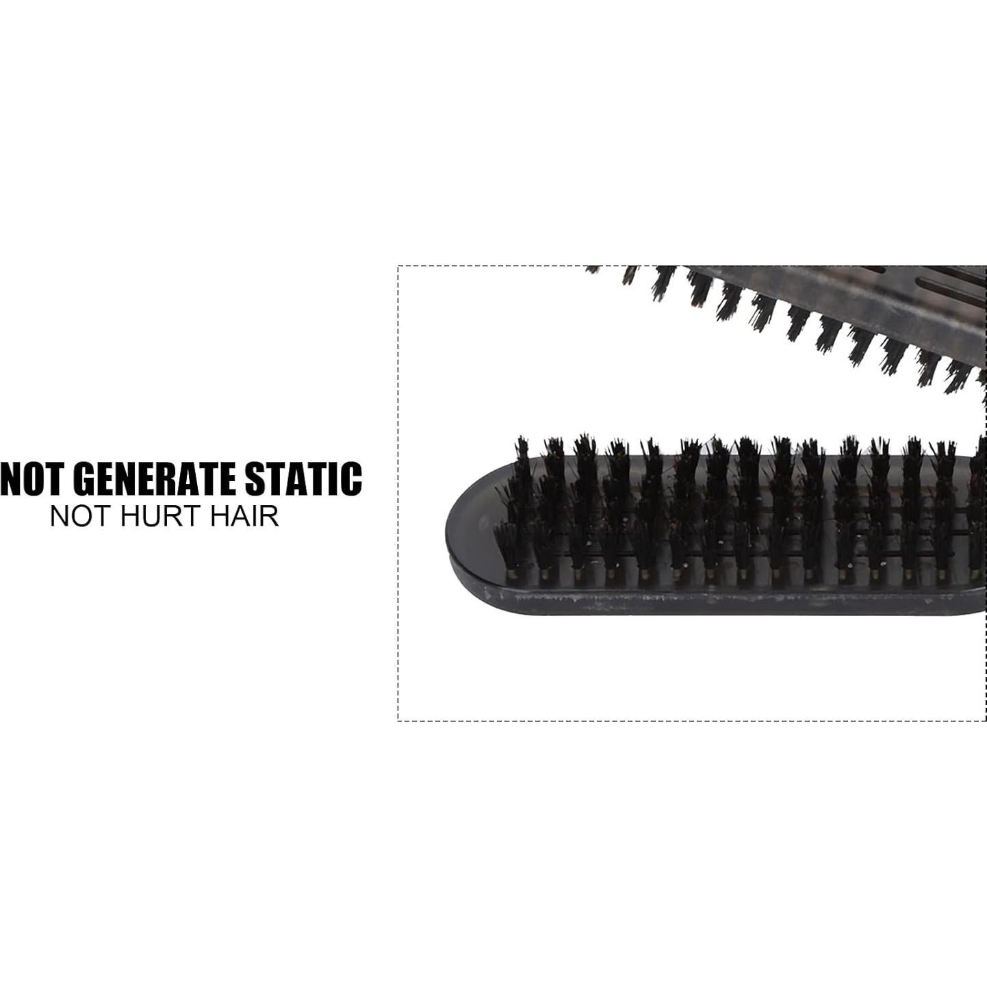 Cepillo Alisador Antiestático Doble Cara Yosoo 22.9x4.5cm