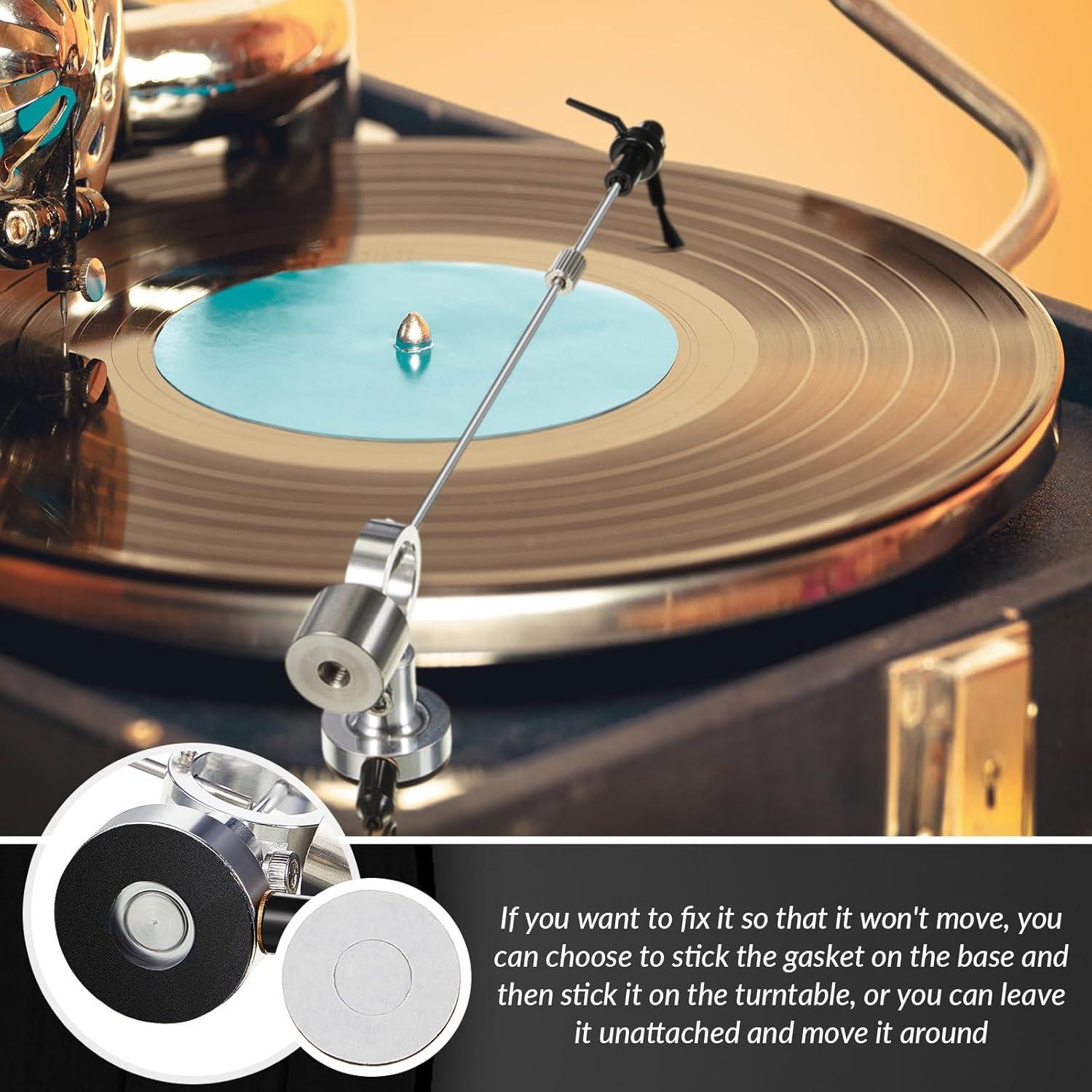 Set de Limpieza de Discos de Vinilo Tellegloww - 2 Juegos con Cepillo Antiestático de Fibra de Carbono