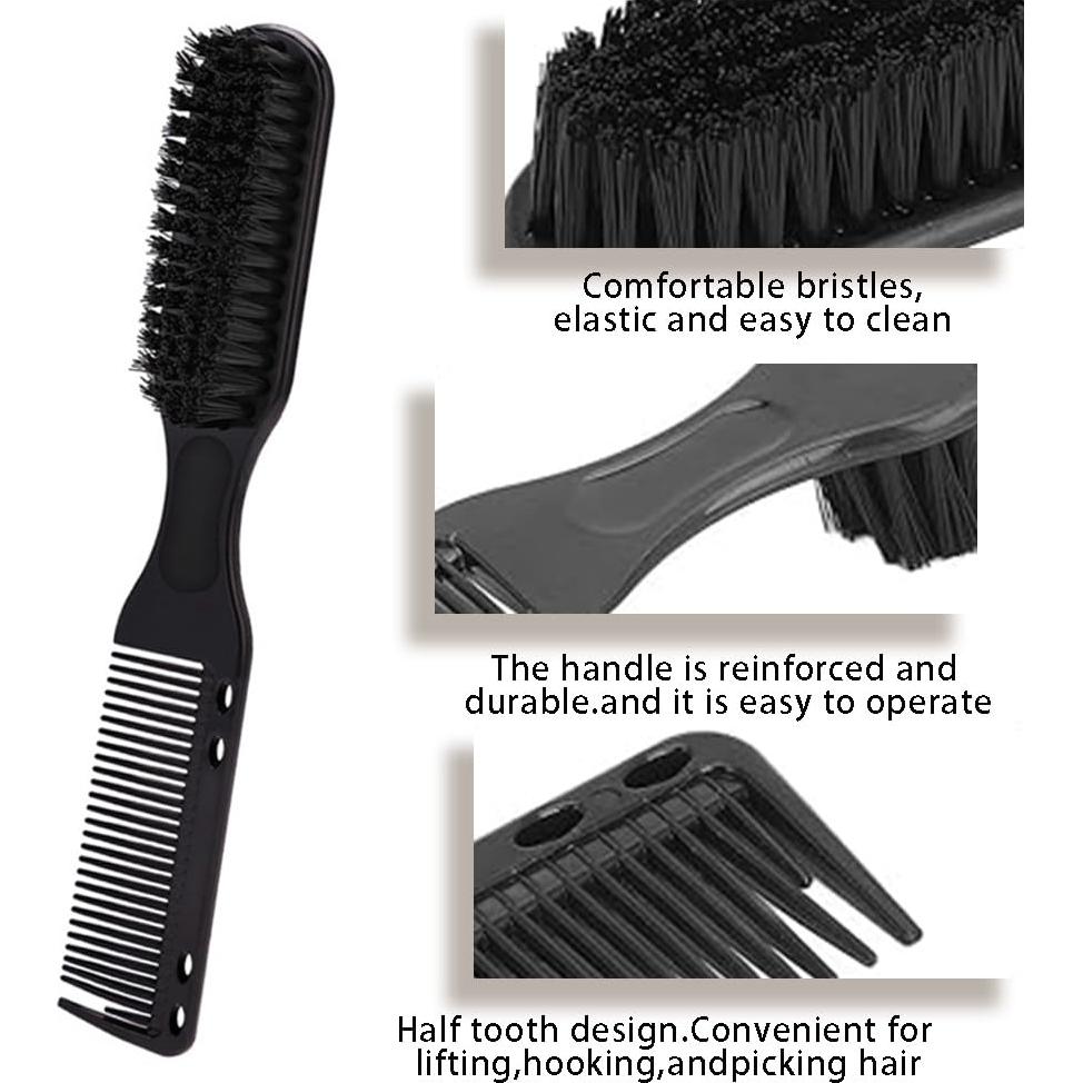 Cepillo de Peluquería 2 en 1 OULIGET Doble Cabeza Negro