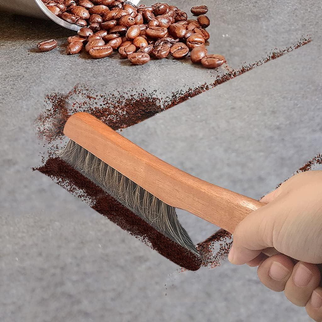 Cepillo de mostrador AMERWASH PLUS con cerdas de pelo de caballo