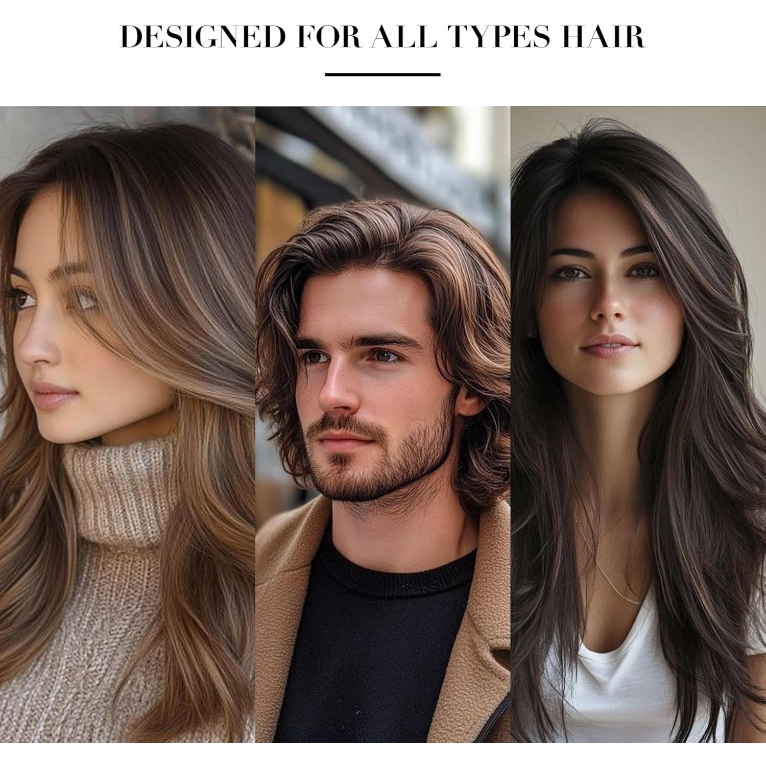 Cepillo de Pelo de Bambú GAVIVOL Antifrizz y Desenredante