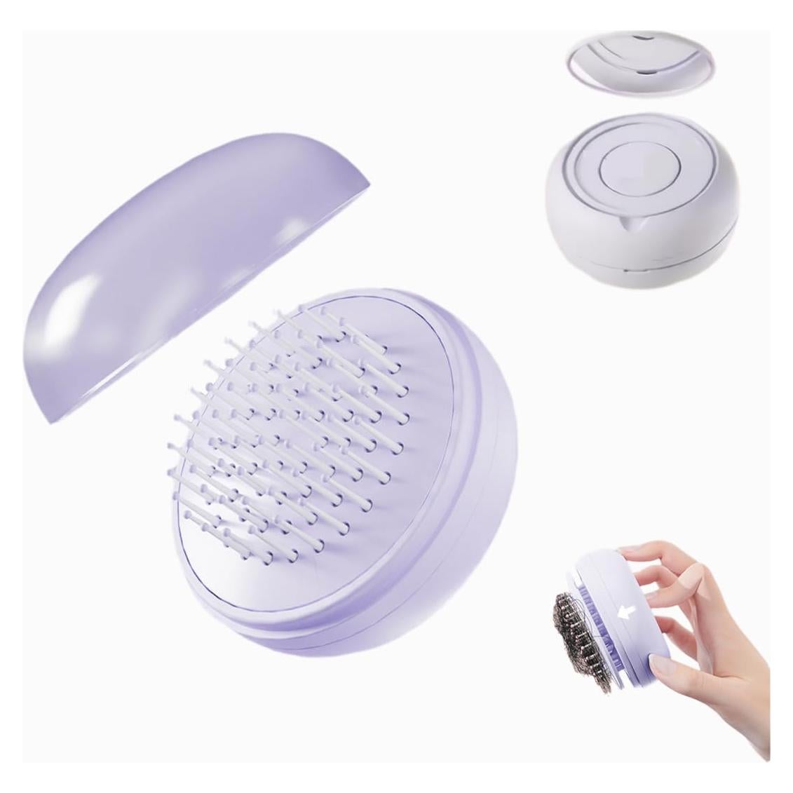 Cepillo de limpieza automática Xinqirity mini púrpura 8.41x5.49cm