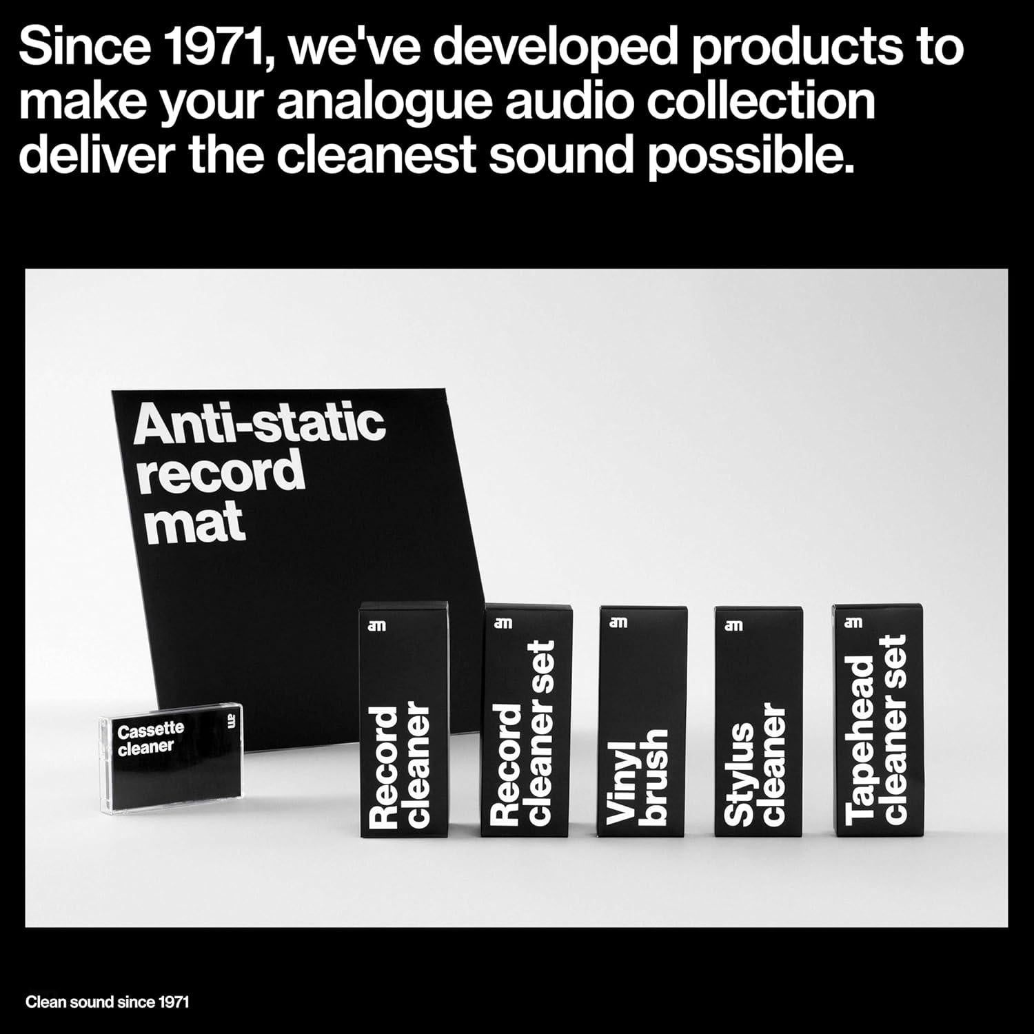 Cepillo Limpiador de Discos AM, Antiestático, Fibra de Carbono