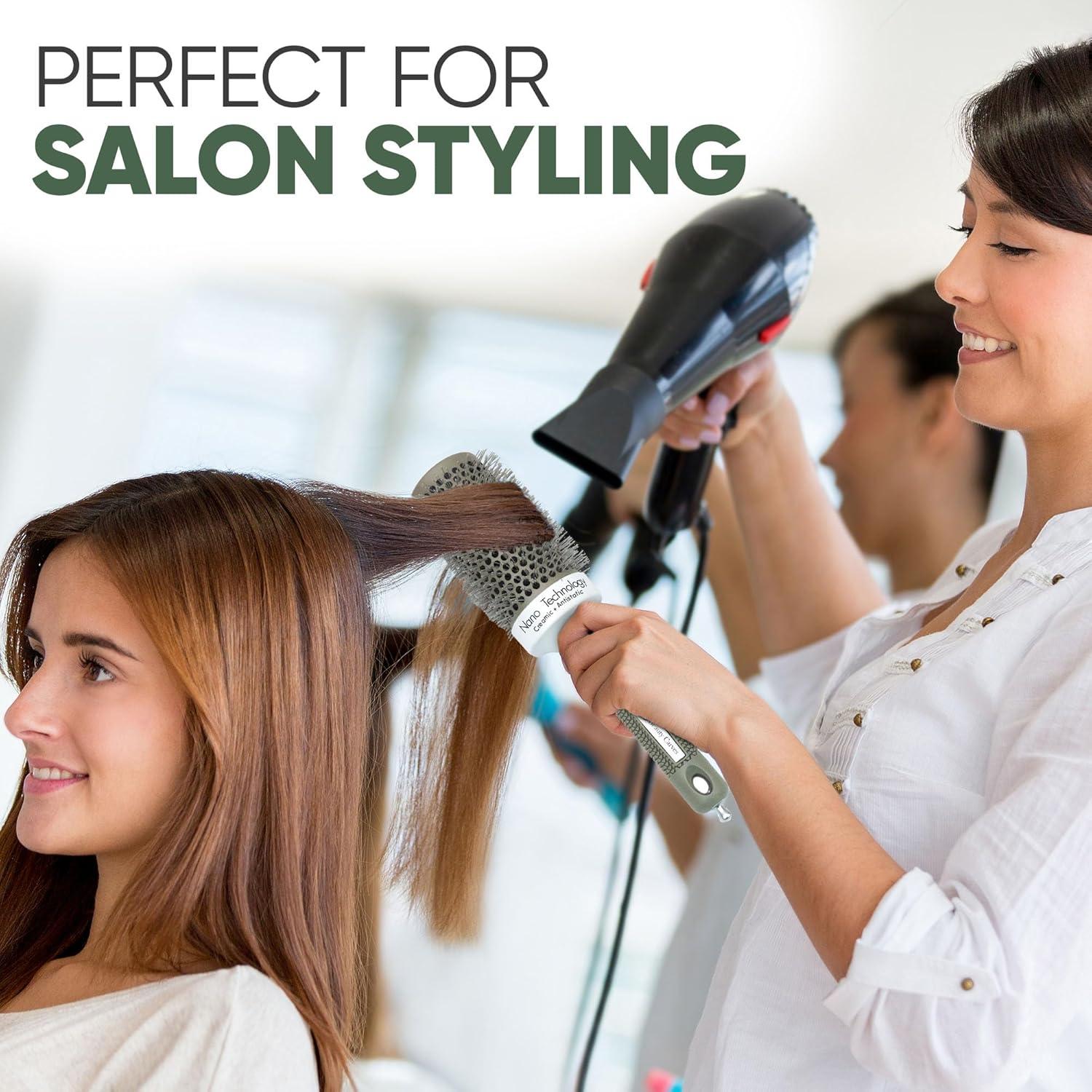 Cepillo Redondo 25mm Beauty Carves - Cerda Nylon 66 Resistente Calor