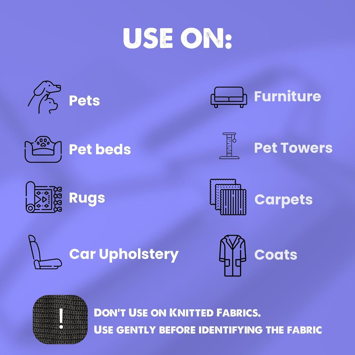 Removedor de Pelo de Mascotas Uproot Clean Pro - Manual - Azul