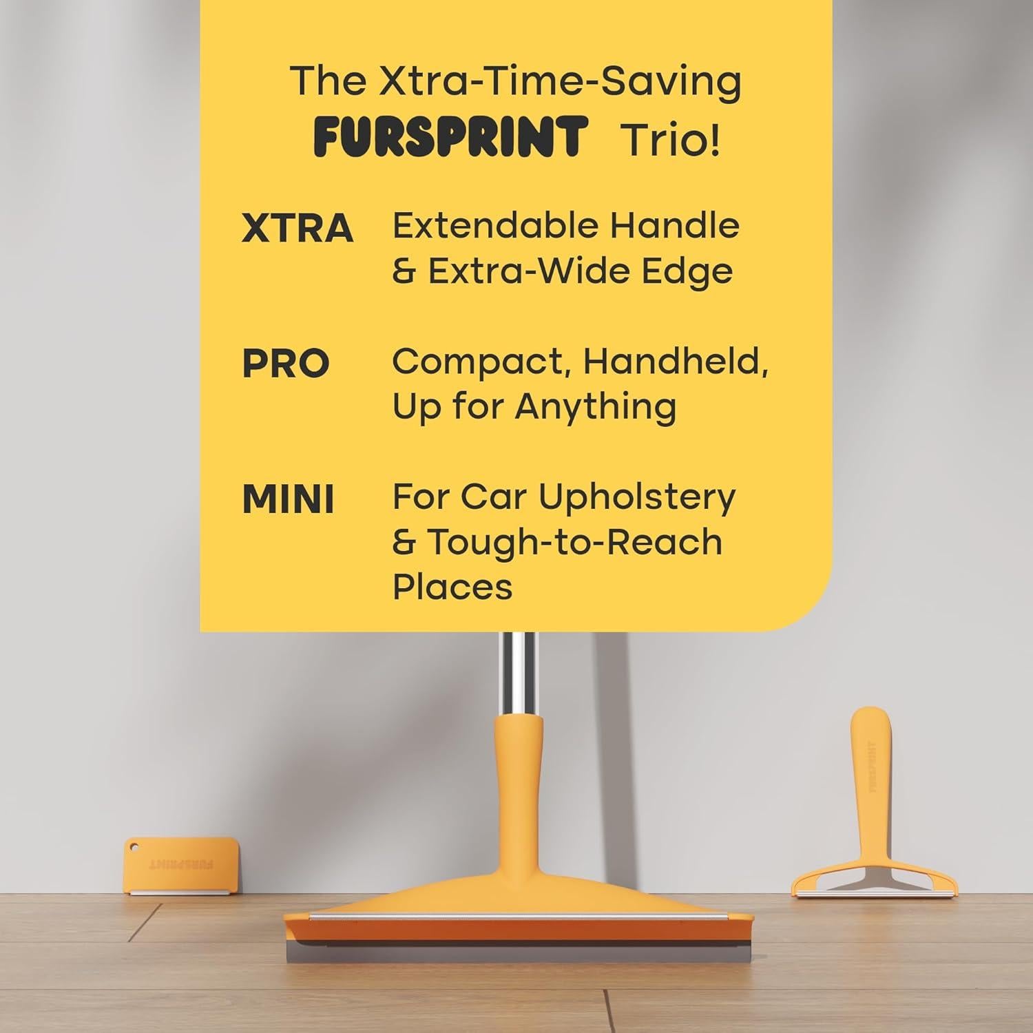 Paquete Removedores de Pelo de Mascotas Uproot Cleaner Pro Xtra Mini