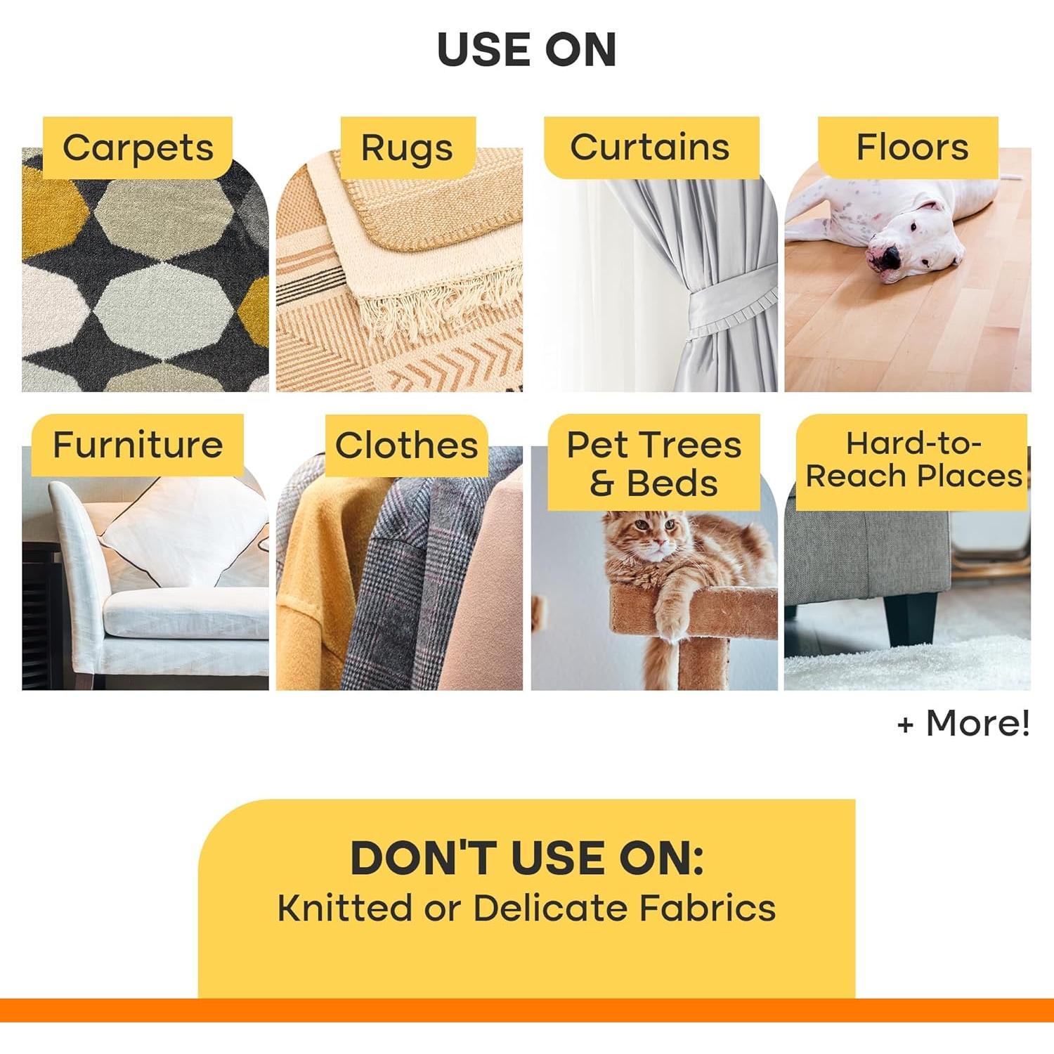 Paquete Removedores de Pelo de Mascotas Uproot Cleaner Pro Xtra Mini