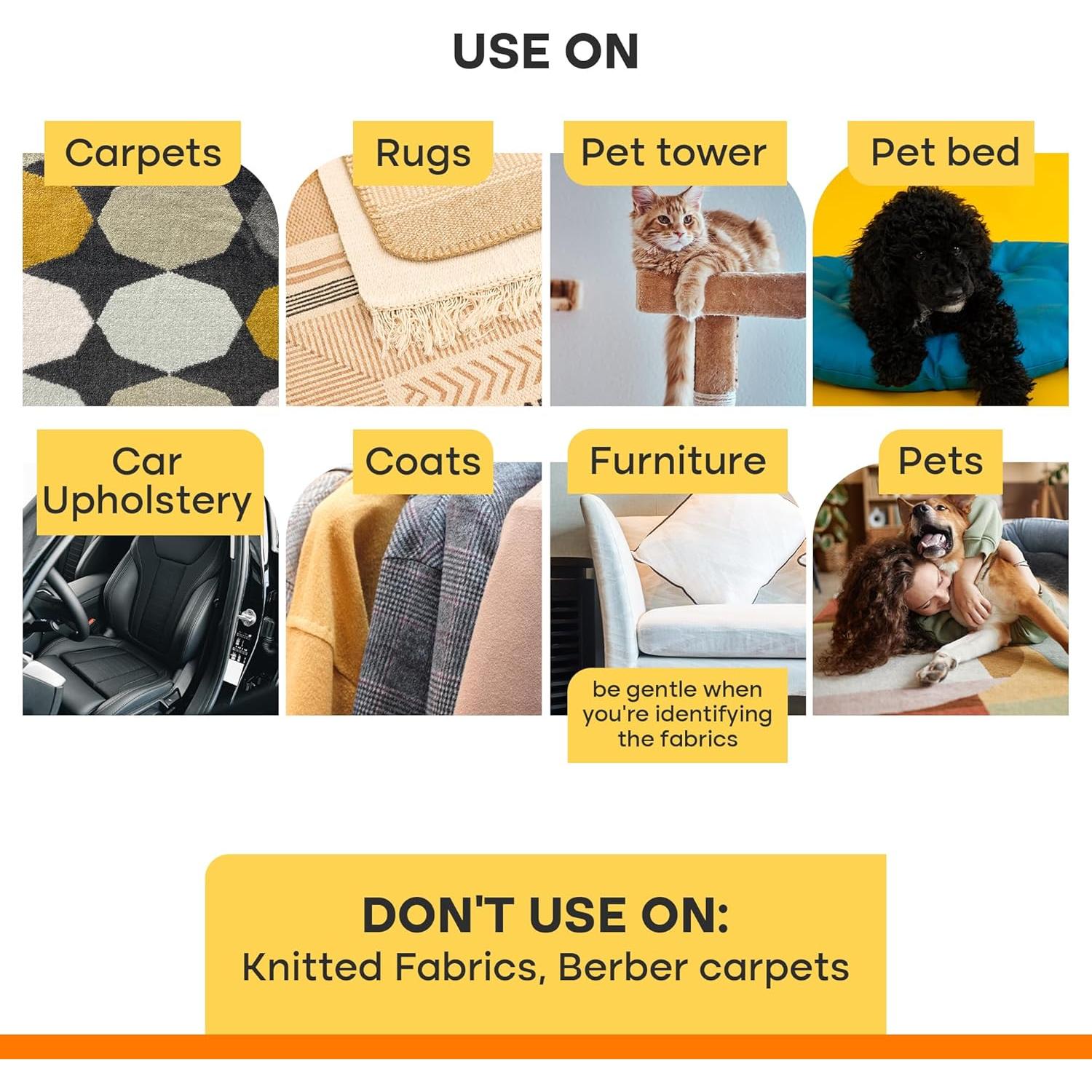 Removedor de Pelo de Mascotas Fursprint Mini y Pro - Reutilizable