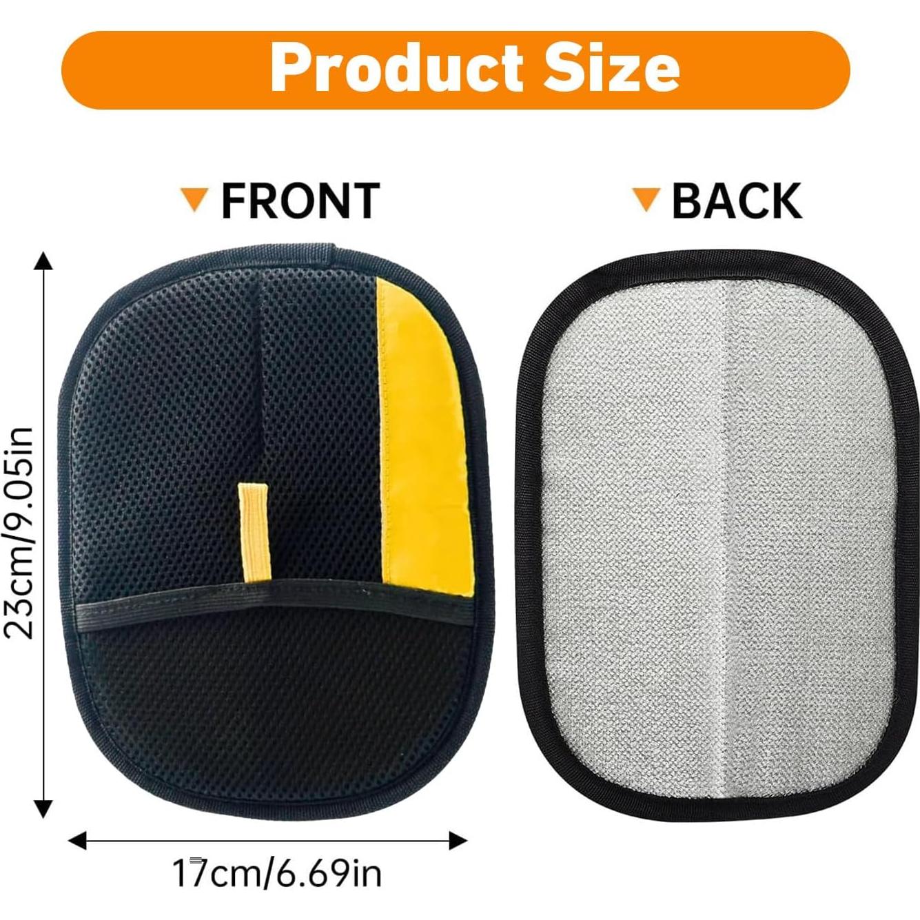 Guante Removedor de Pelo de Mascotas Comasua 3 Piezas 23x17cm