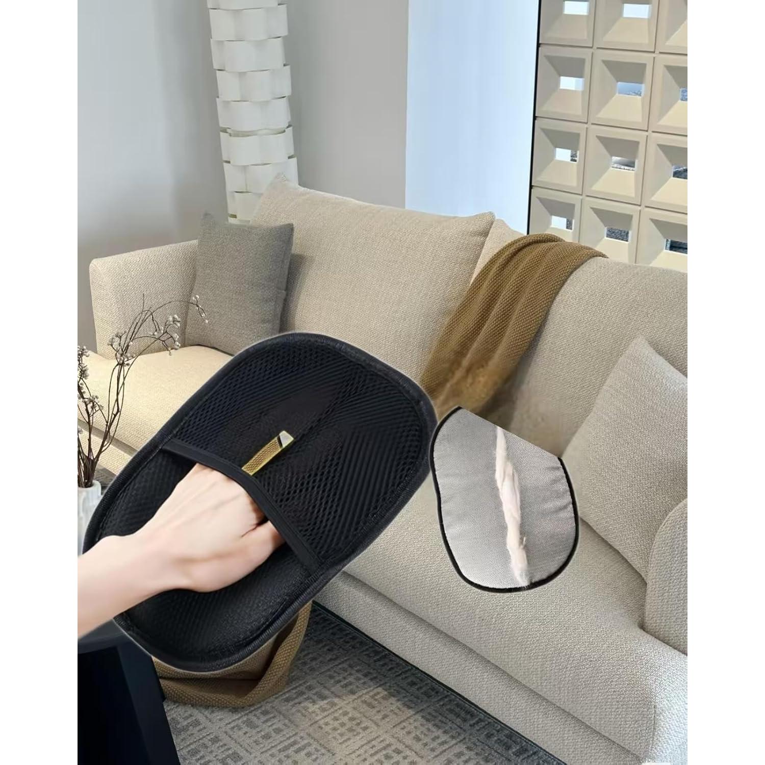 Guantes de Aseo para Mascotas JYCCYLF 2PCS Doble Cara