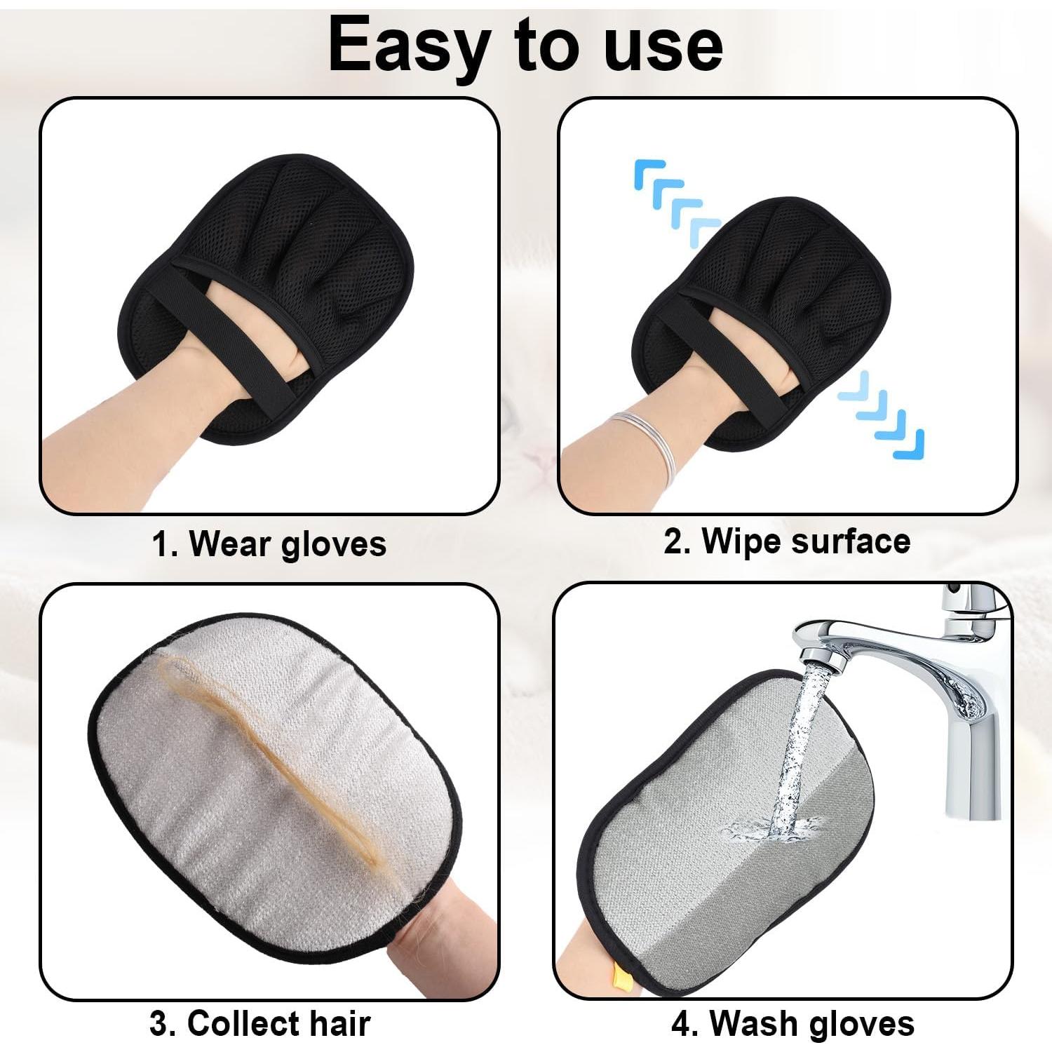 Guante de Aseo para Mascotas Lasuroa 23.5x17.5cm Reutilizable