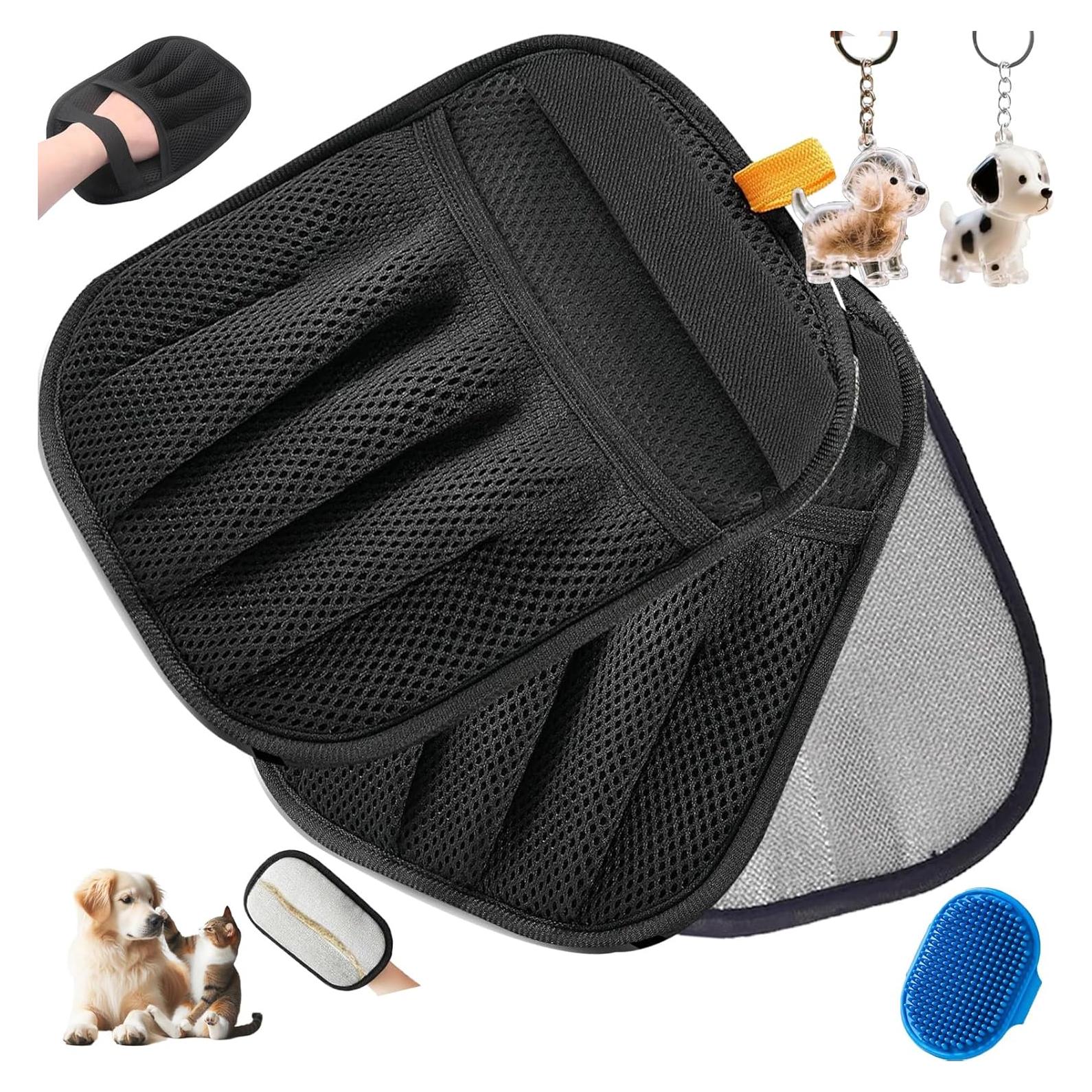 Guantes Quitapelos Electroestáticos BHXGLWK 2 Piezas Mascotas