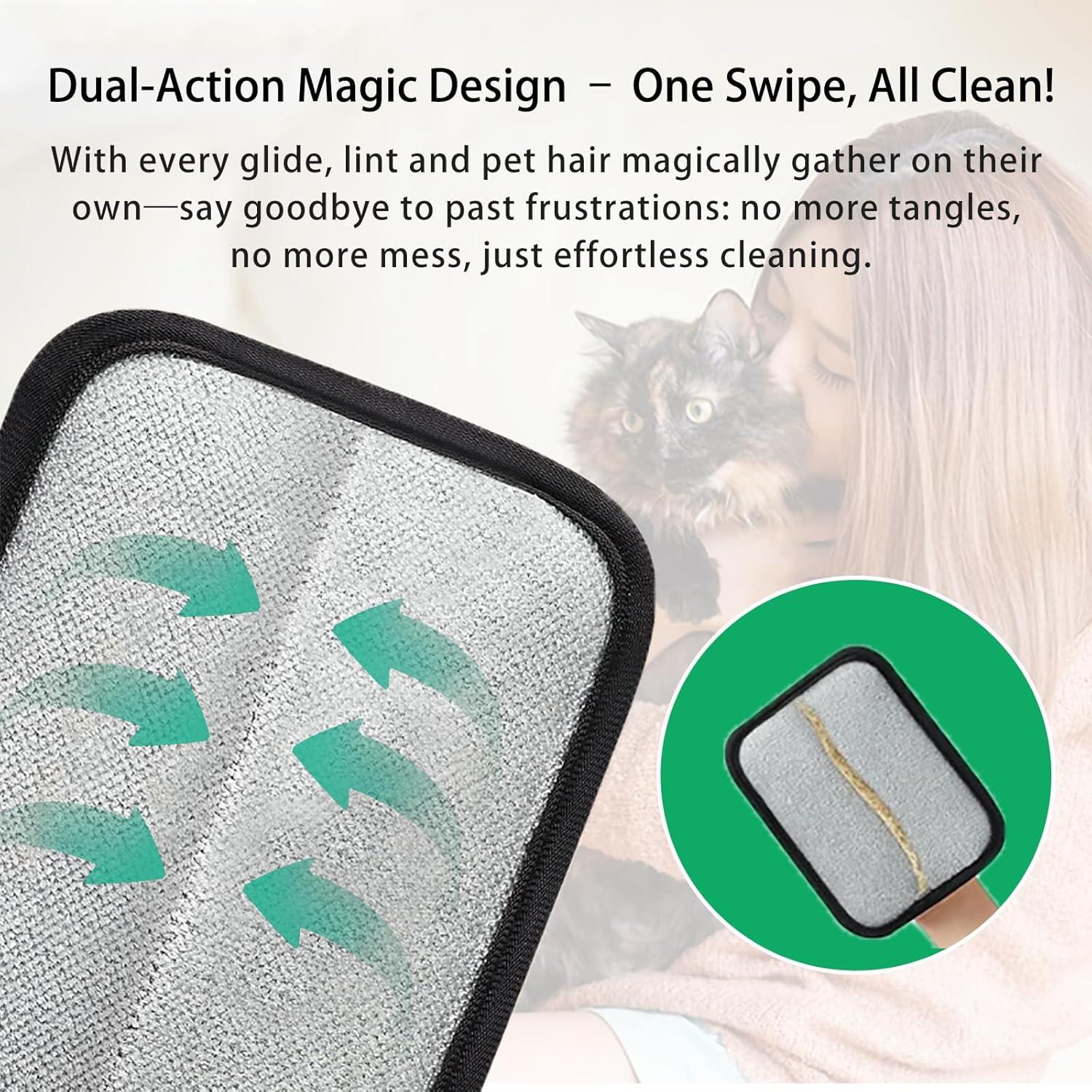 Guantes Quitapelos de Mascota NITOTECA 2 Pcs Ecológicos