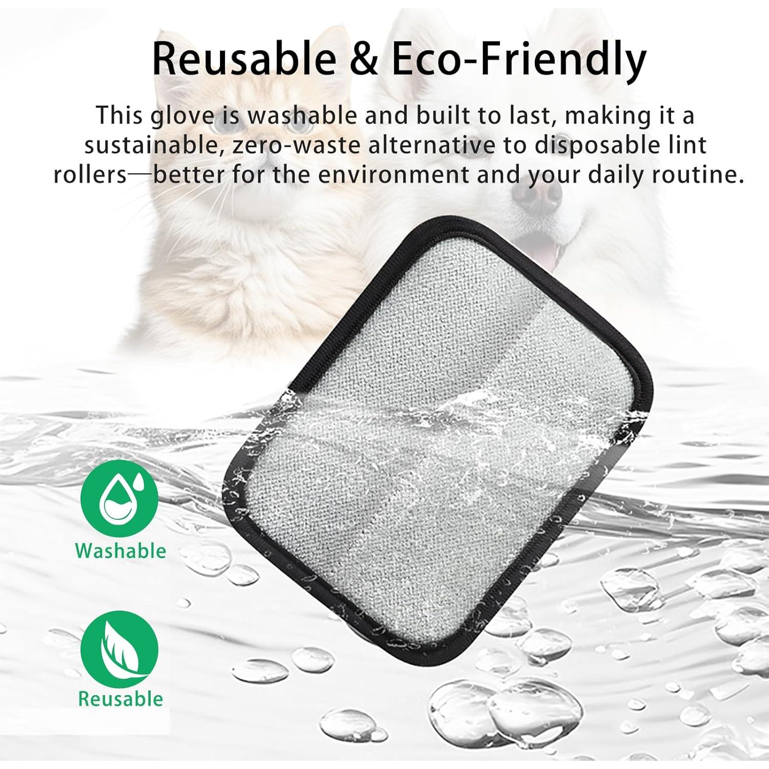 Guantes Quitapelos de Mascota NITOTECA 2 Pcs Ecológicos