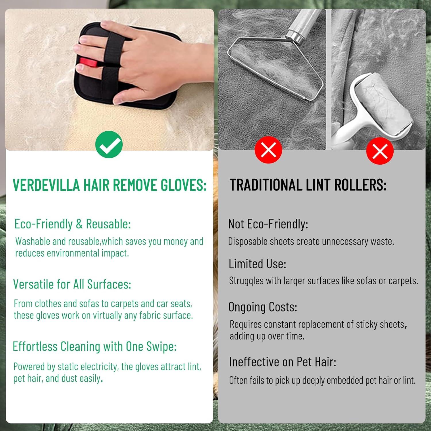 Guantes Quitapelos de Mascota NITOTECA 2 Pcs Ecológicos