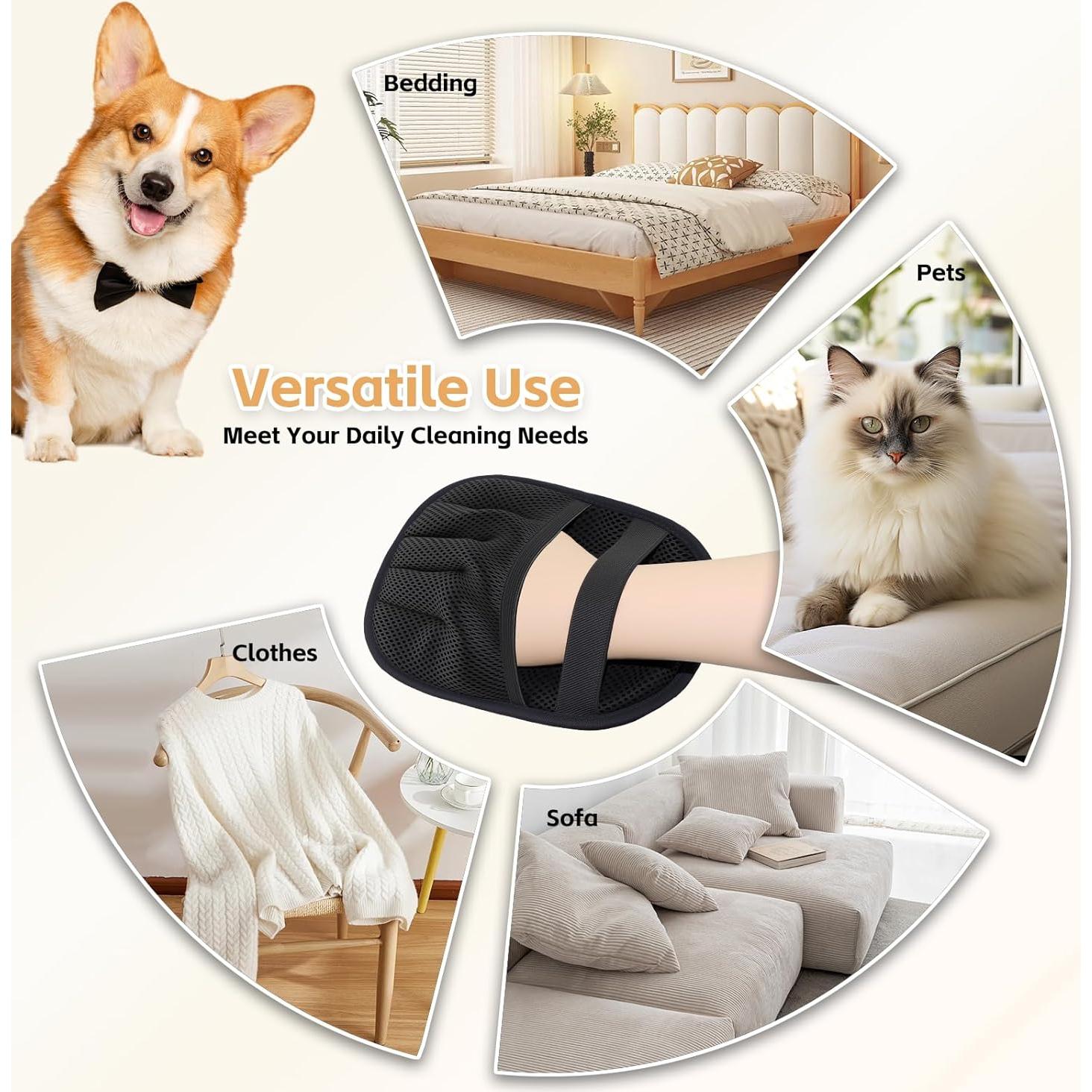 Guante Electroestático para Pelo de Mascotas CNWDTLS 22.5x16.5cm