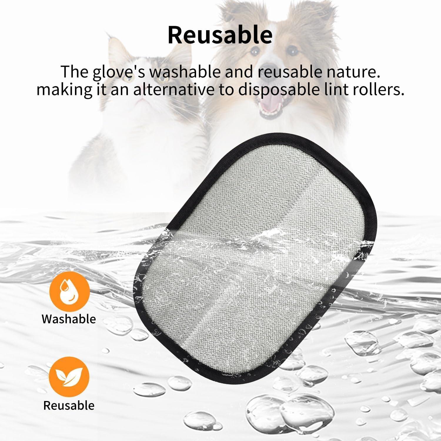 Guantes Electroestáticos YUZUKYAUY para Eliminación de Pelo de Mascotas