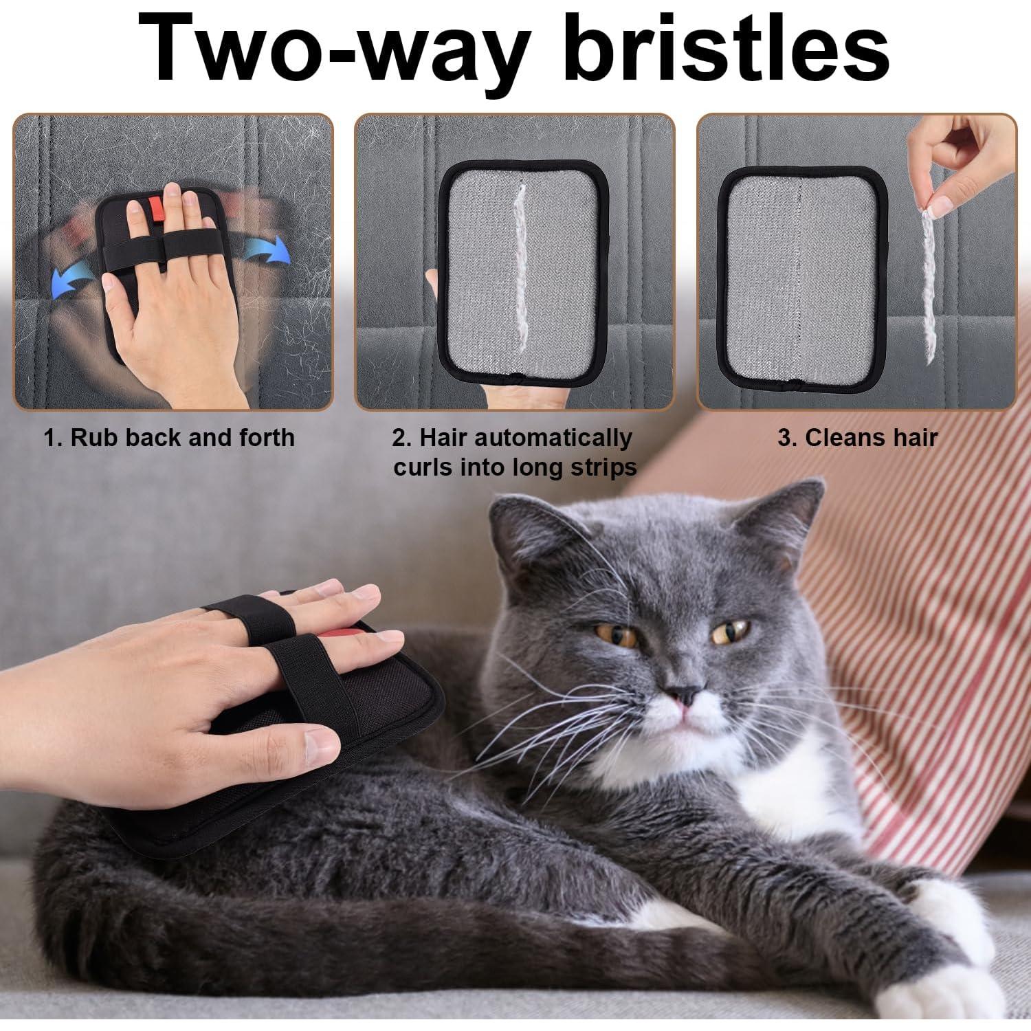 Guantes de Limpieza Electrostática Lyreh para Mascotas - 3 Piezas