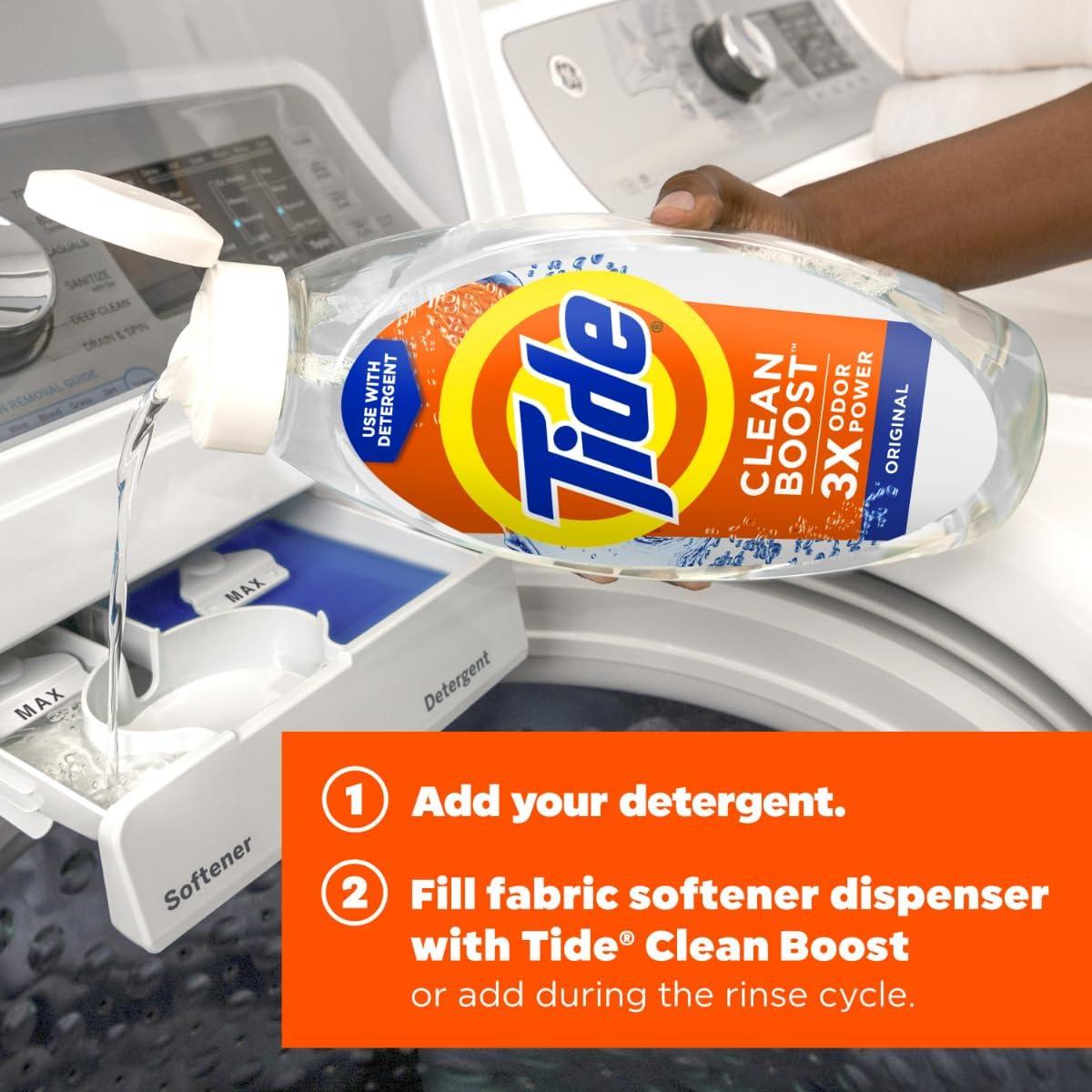 Tide Enjuague Profundo para Telas 1.42 L - 3X Poder contra Olores
