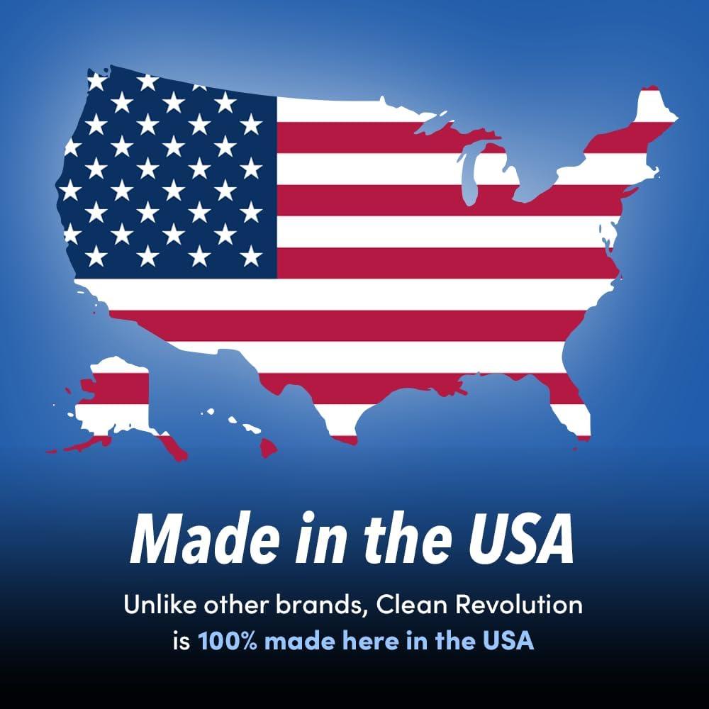 Cápsulas de Detergente para Ropa Revolución Limpia 100 Unidades Sin Fragancia