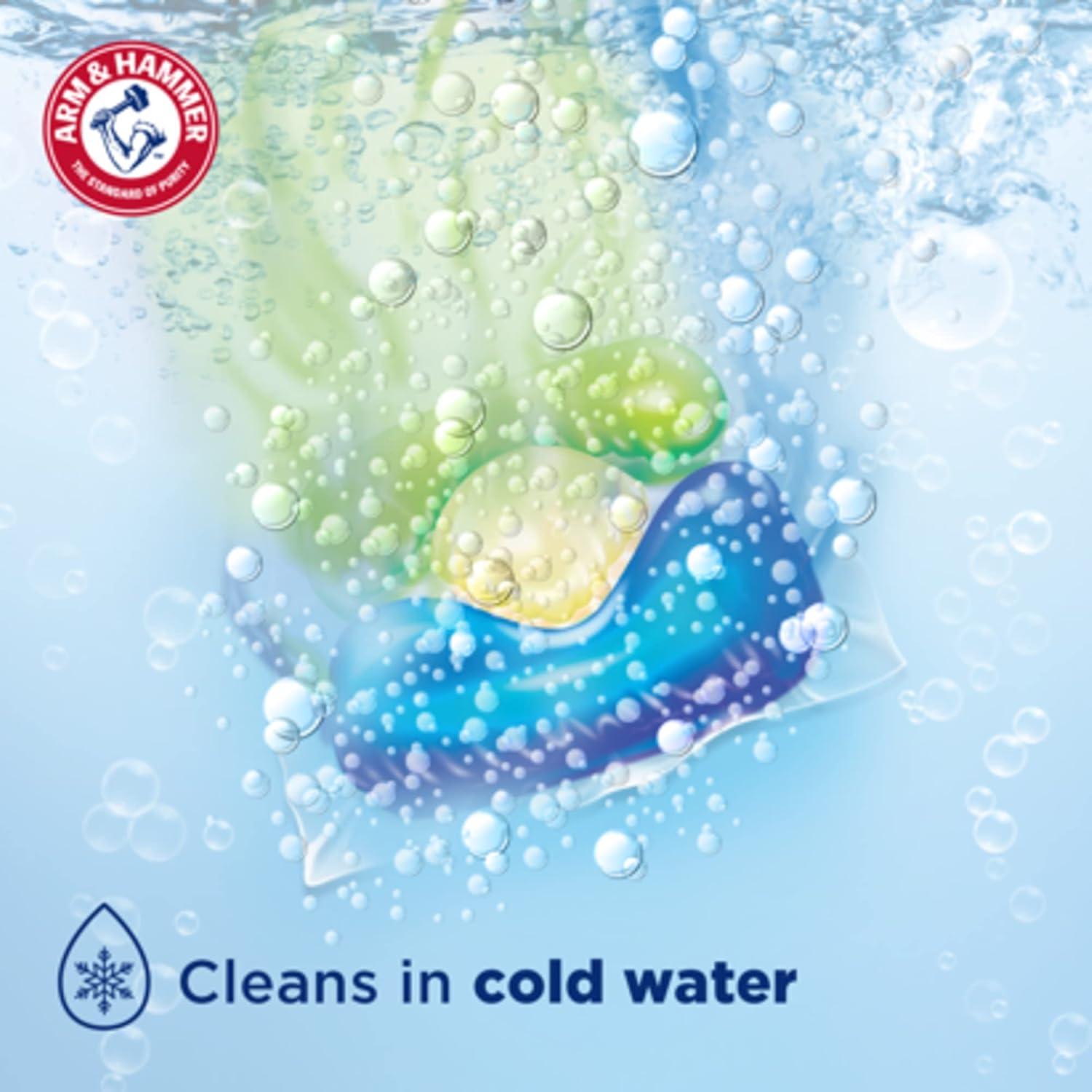 Detergente Líquido Arm & Hammer Plus OxiClean 5-en-1 4 Paquetes