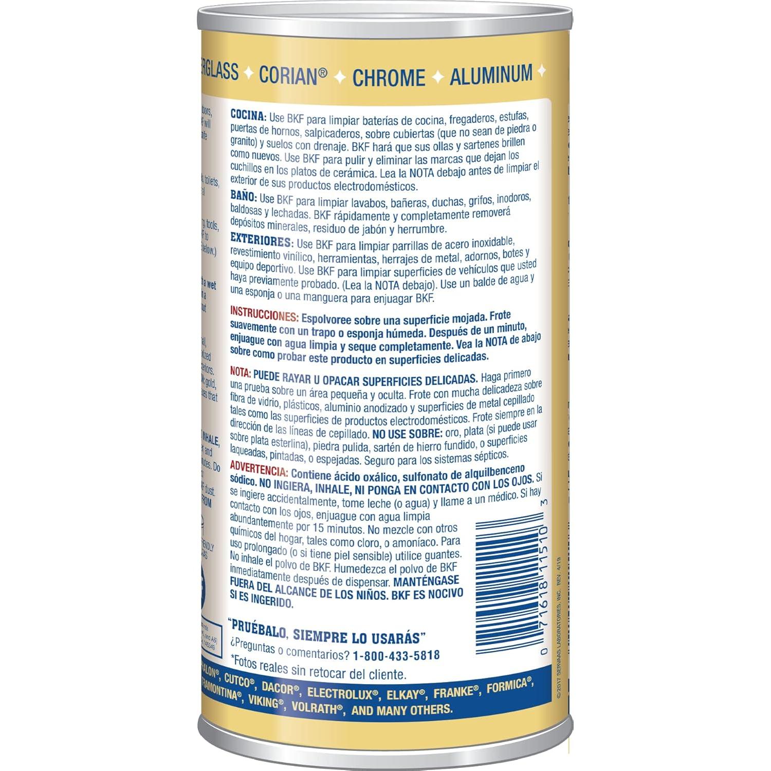 Limpiador en Polvo Amigo de Bar 350ml Sin Fragancias