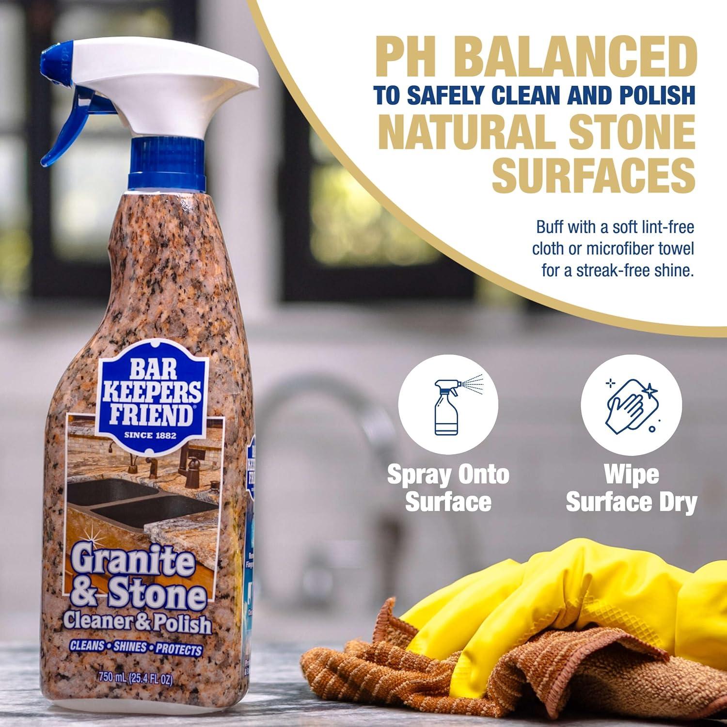 Limpiador y Pulidor de Granito Bar Keepers Friend 750ml