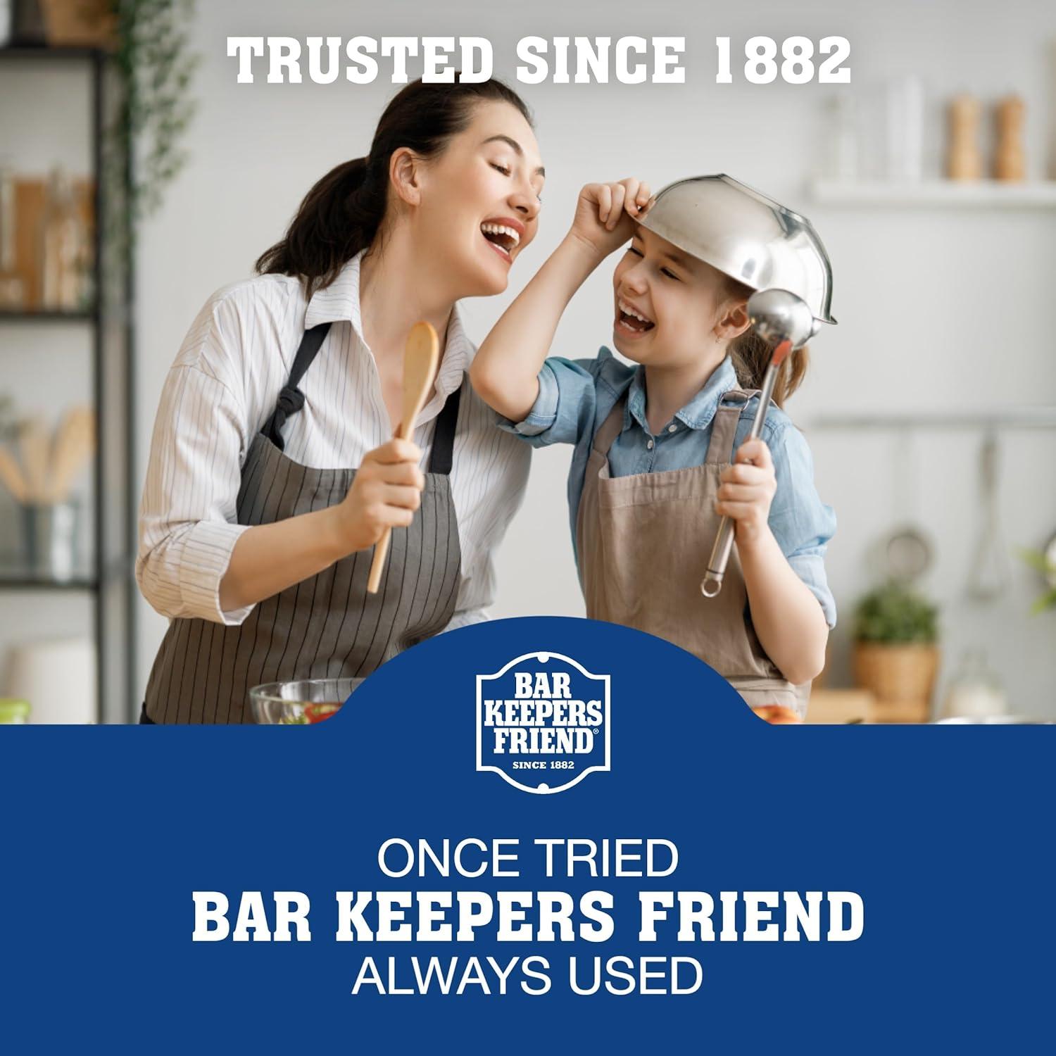 Limpiador y Pulidor de Acero Inoxidable Bar Keepers Friend 2L