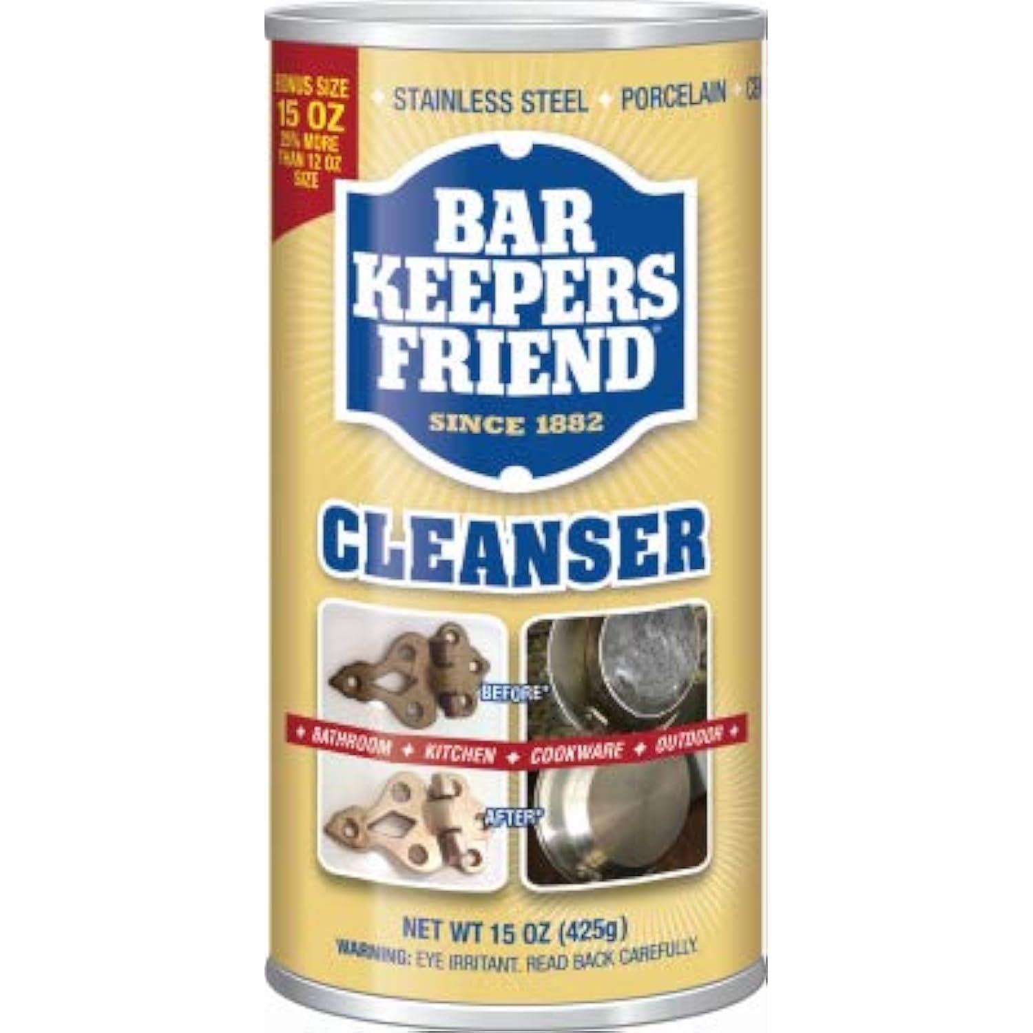 Bar Keepers Friend Limpiador de Óxido 450ml