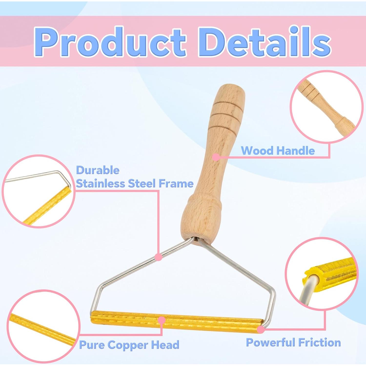 Removedor de Pelo de Mascota ZGeftcyimao 2 Pack, Limpiador Reutilizable