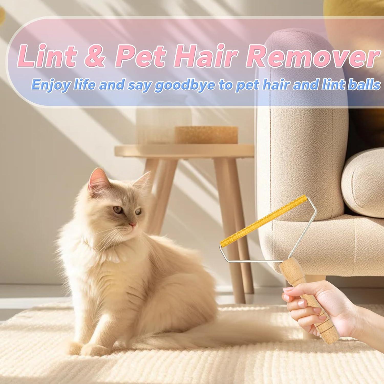 Removedor de Pelo de Mascota ZGeftcyimao 2 Pack, Limpiador Reutilizable